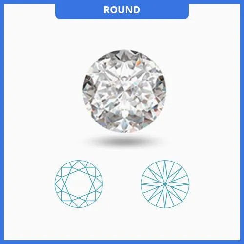 0.40CT I-J/VS Round Cut Diamond MDL#D9003-9