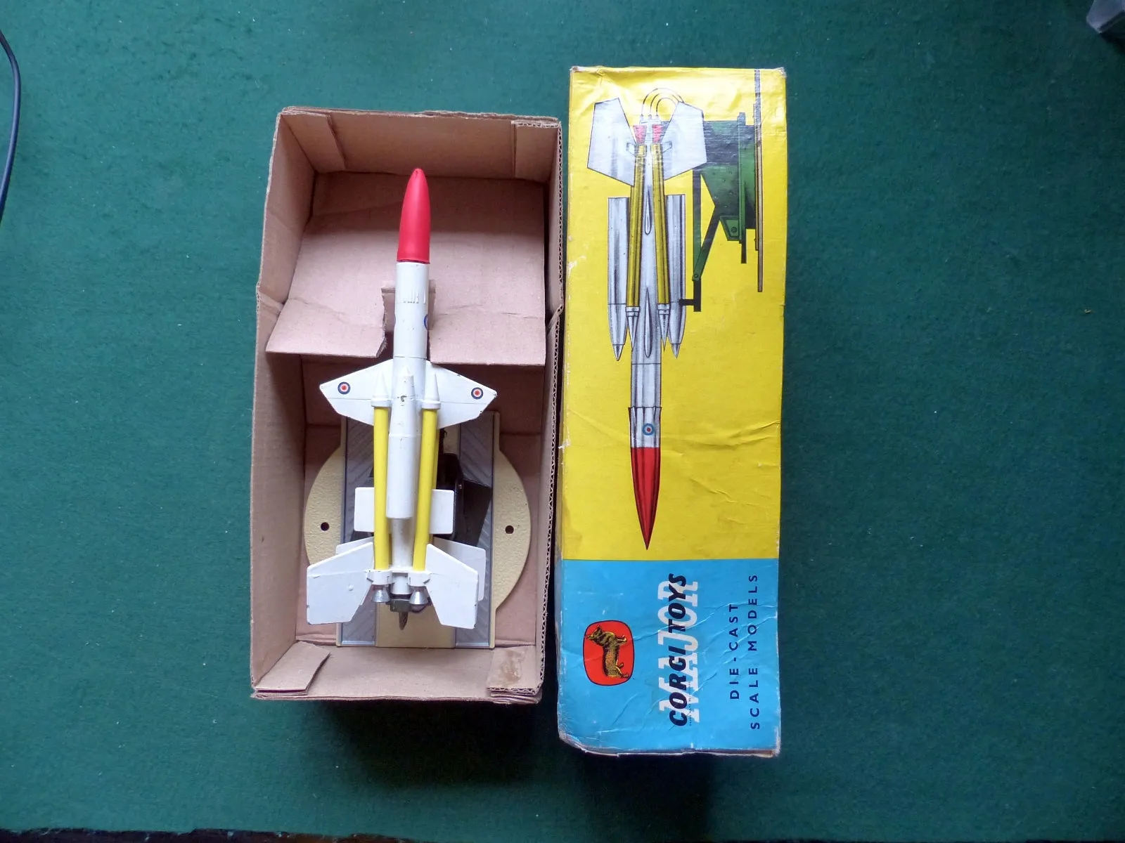 1108 Bristol Bloodhound Guide Missile on launching Ramp in box