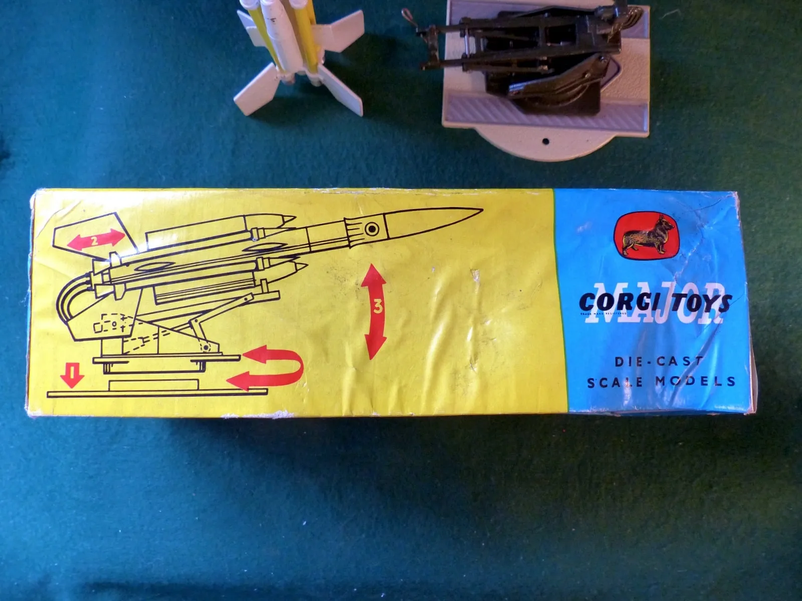 1108 Bristol Bloodhound Guide Missile on launching Ramp in box