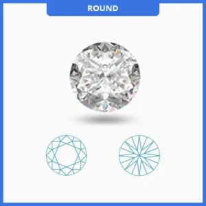 1.35CT K-L/SI3-I1 Round Cut Diamond MDL#D9020-16