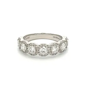 1.45ct 7 Stone Diamond Band