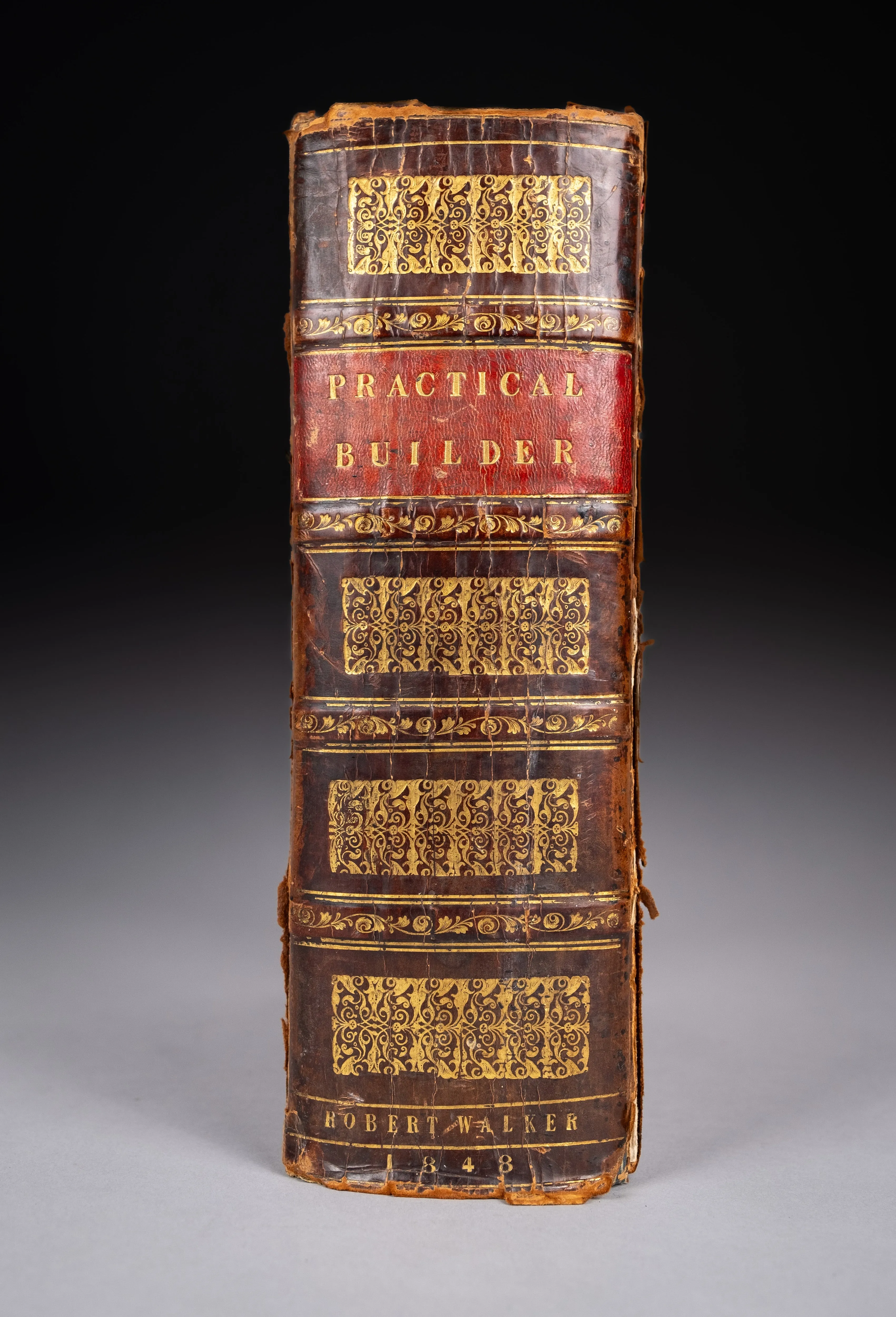 1848 The New And Improved Practical Builder by Peter Nicholson.