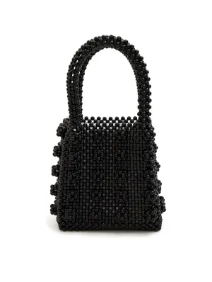 A-1547 Bead Mini Tote Bag(Pouch Set)