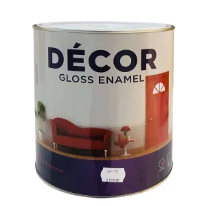 Apco Decor Gloss Enamel White 4L