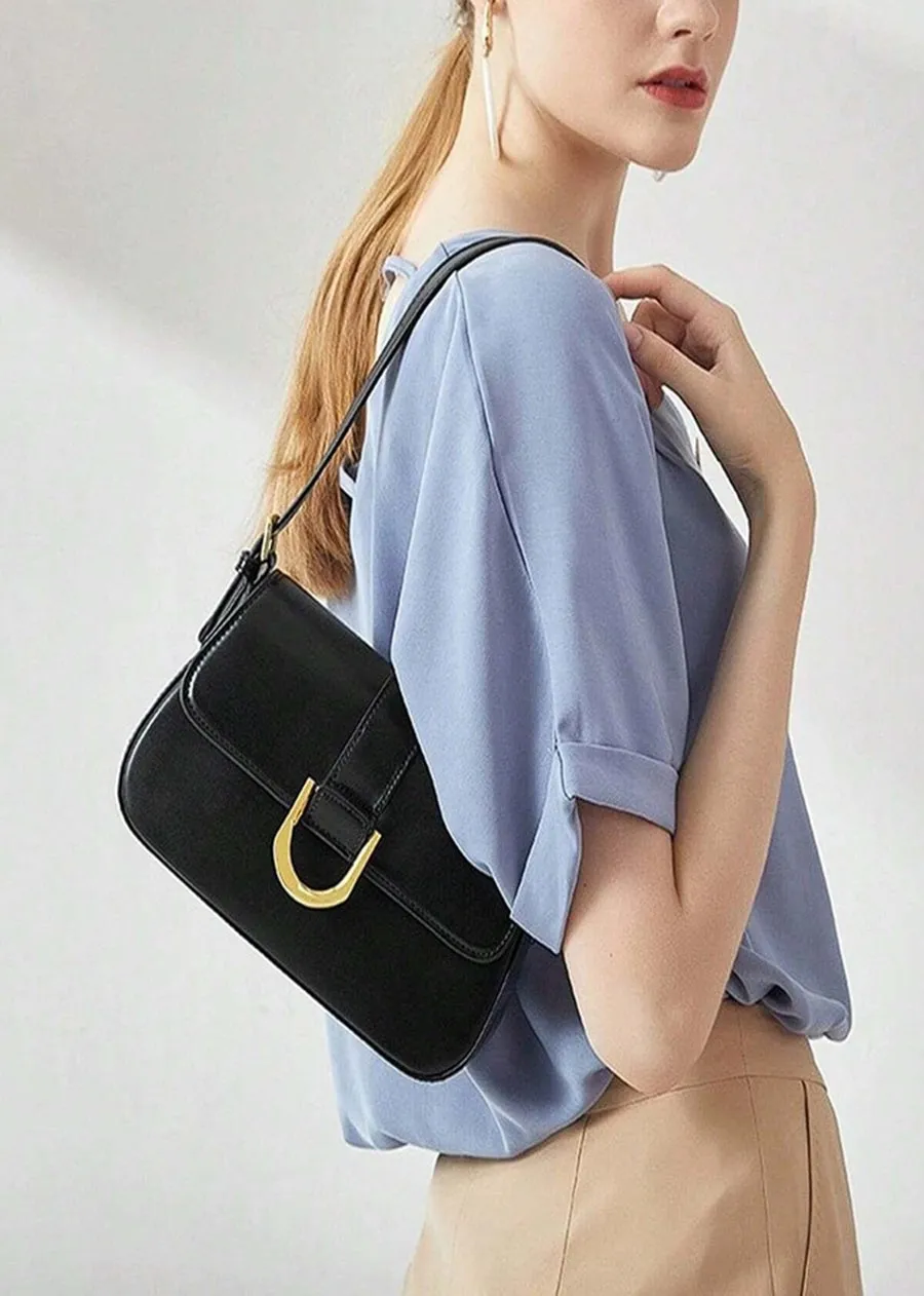 Aries Black Shoulder Bag