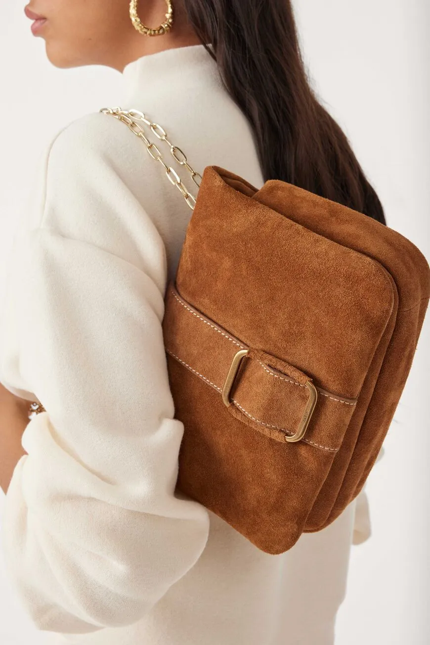 BA&SH - TEDDY COGNAC BAG WAS $989