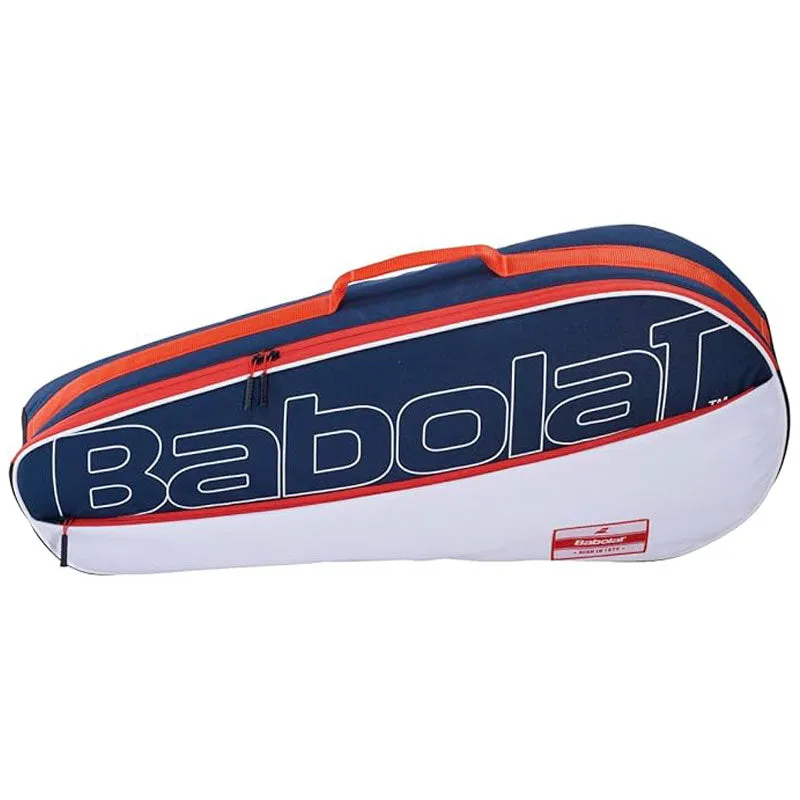 Babolat Essencial Club 3 Pack Tennis Bag White Blue Red