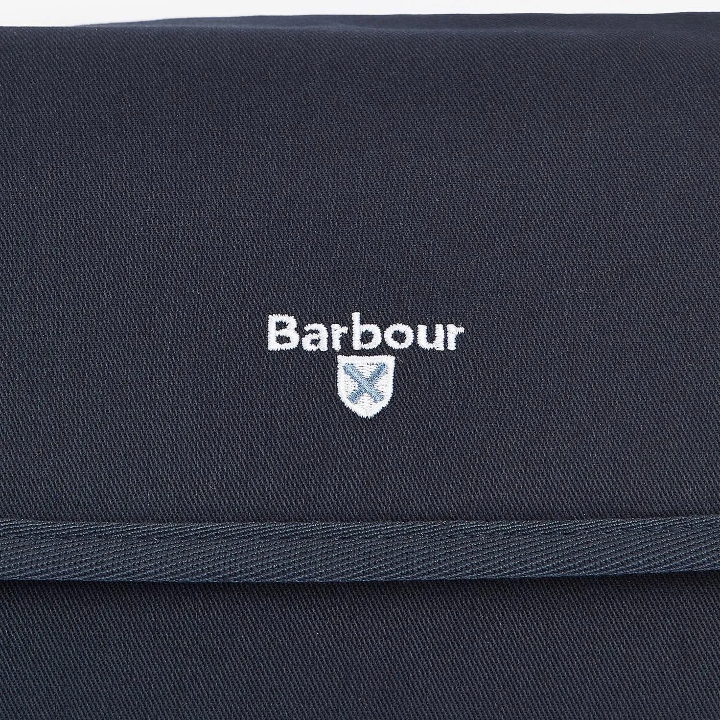 Barbour Cascade Waxed Hanging Wash Bag