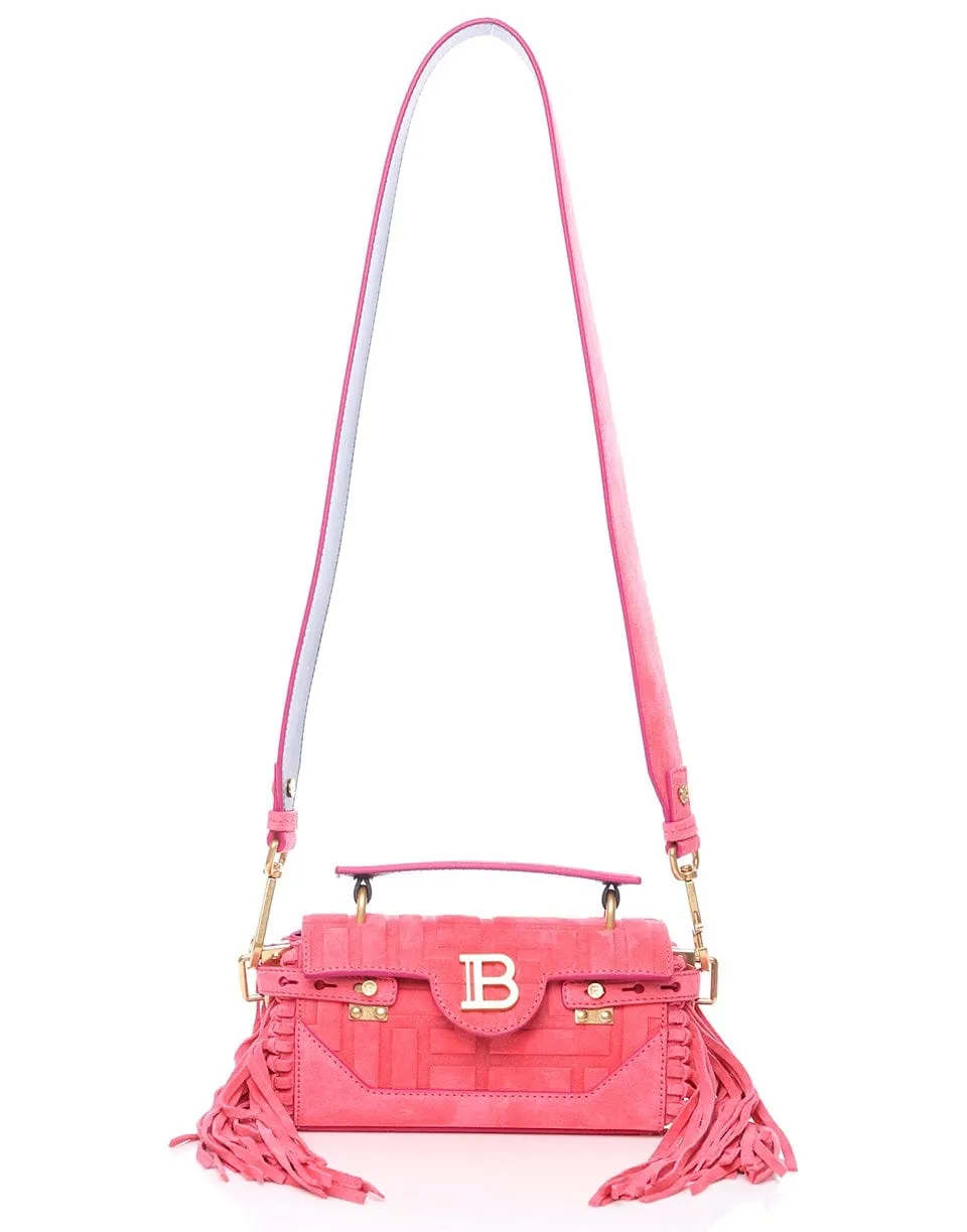 Bbuzz Baguette 19 Bag With Fringe - Salmon