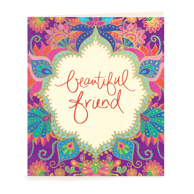 Beautiful Friend Gift Tag