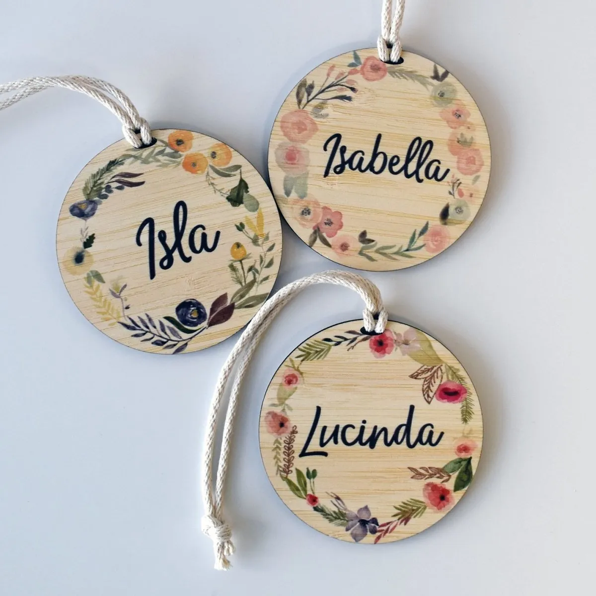 Botanical Bag Tag