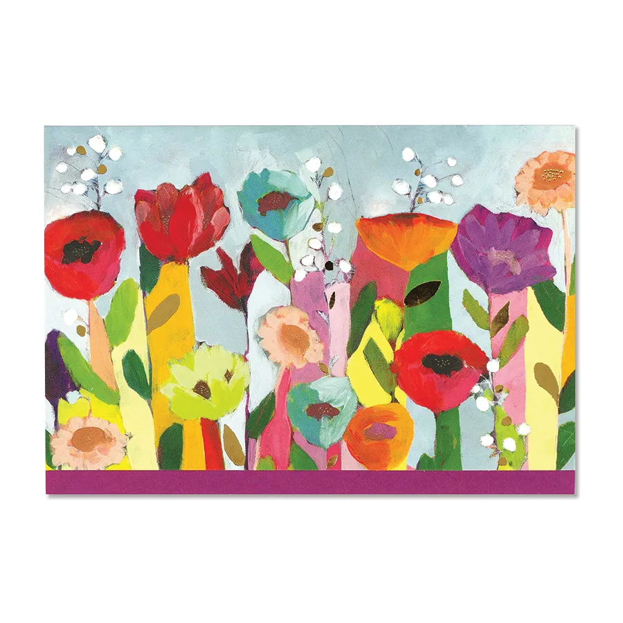 Brilliant Floral Note Cards