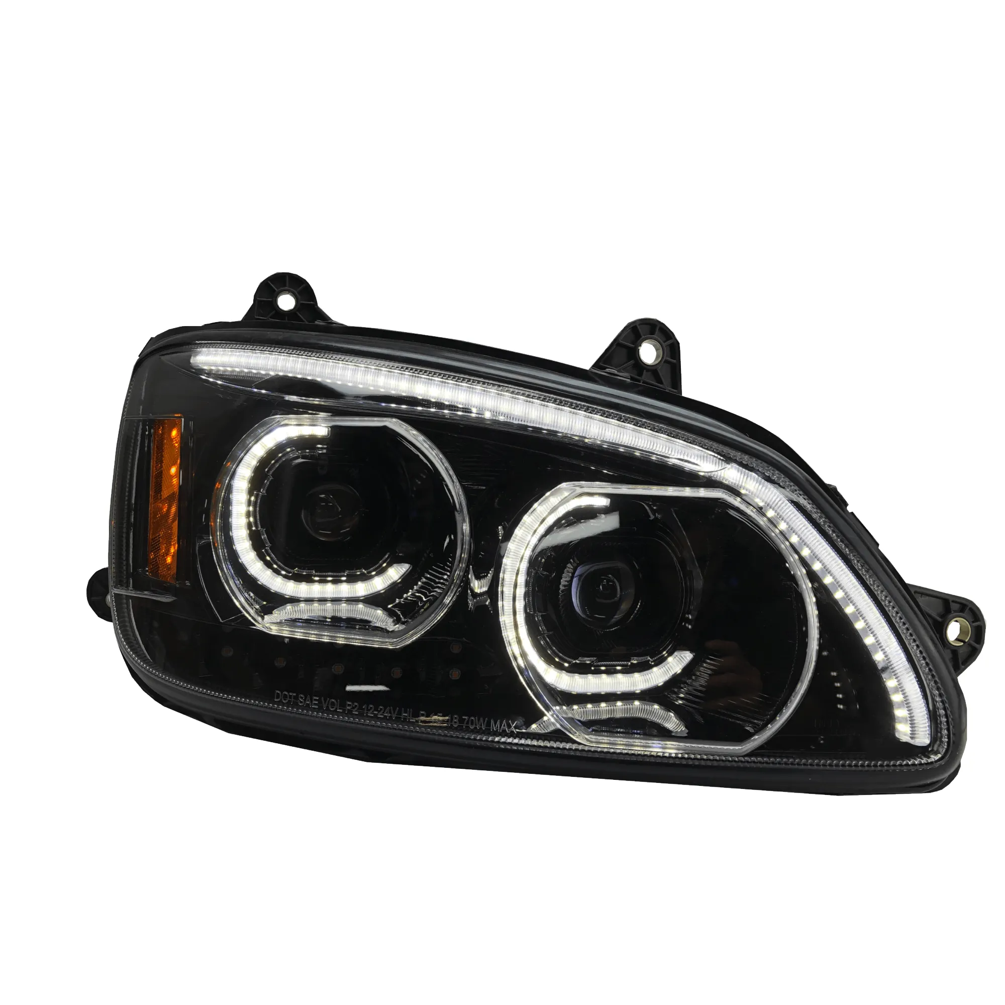 Brilliant Kenworth T-660 LED Headlight 2008 