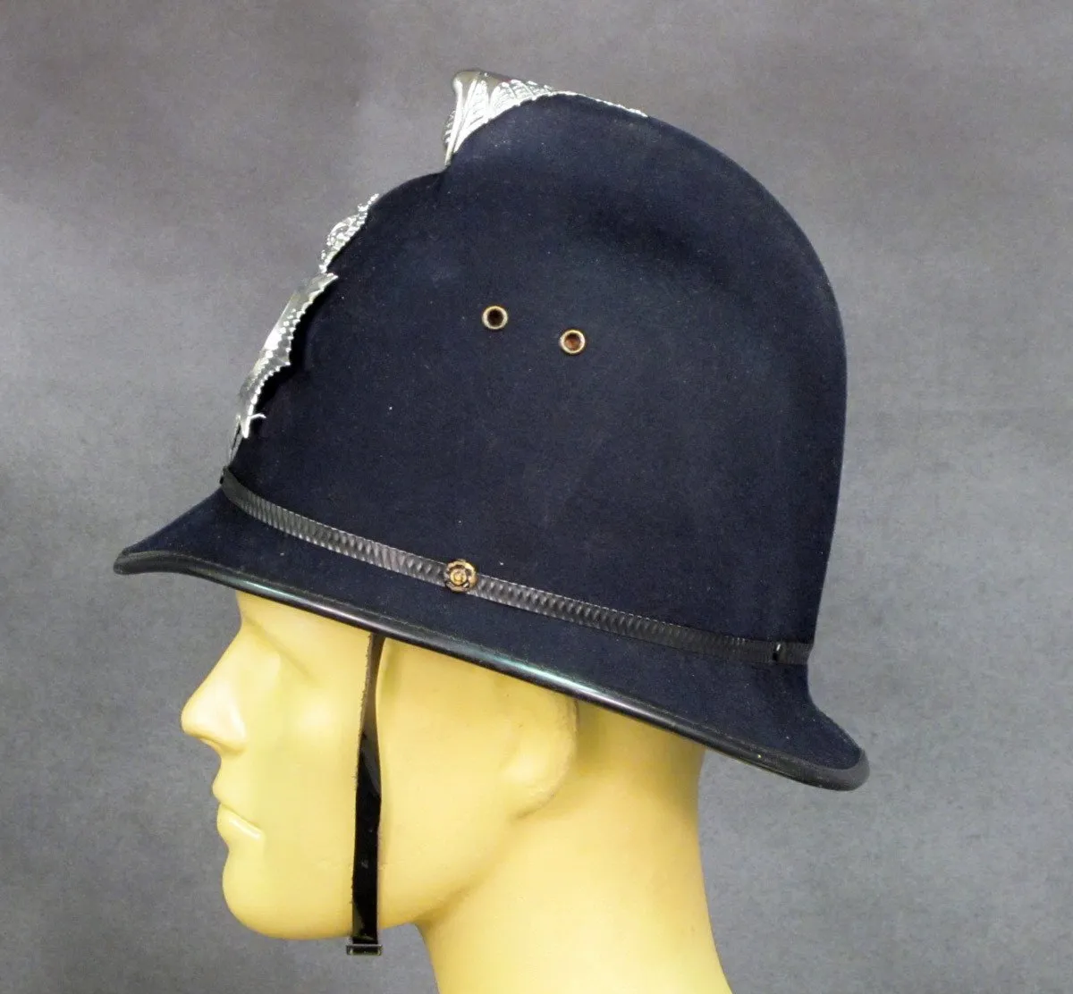 British Bobby Police Comb Pattern Helmet: County Warwickshire