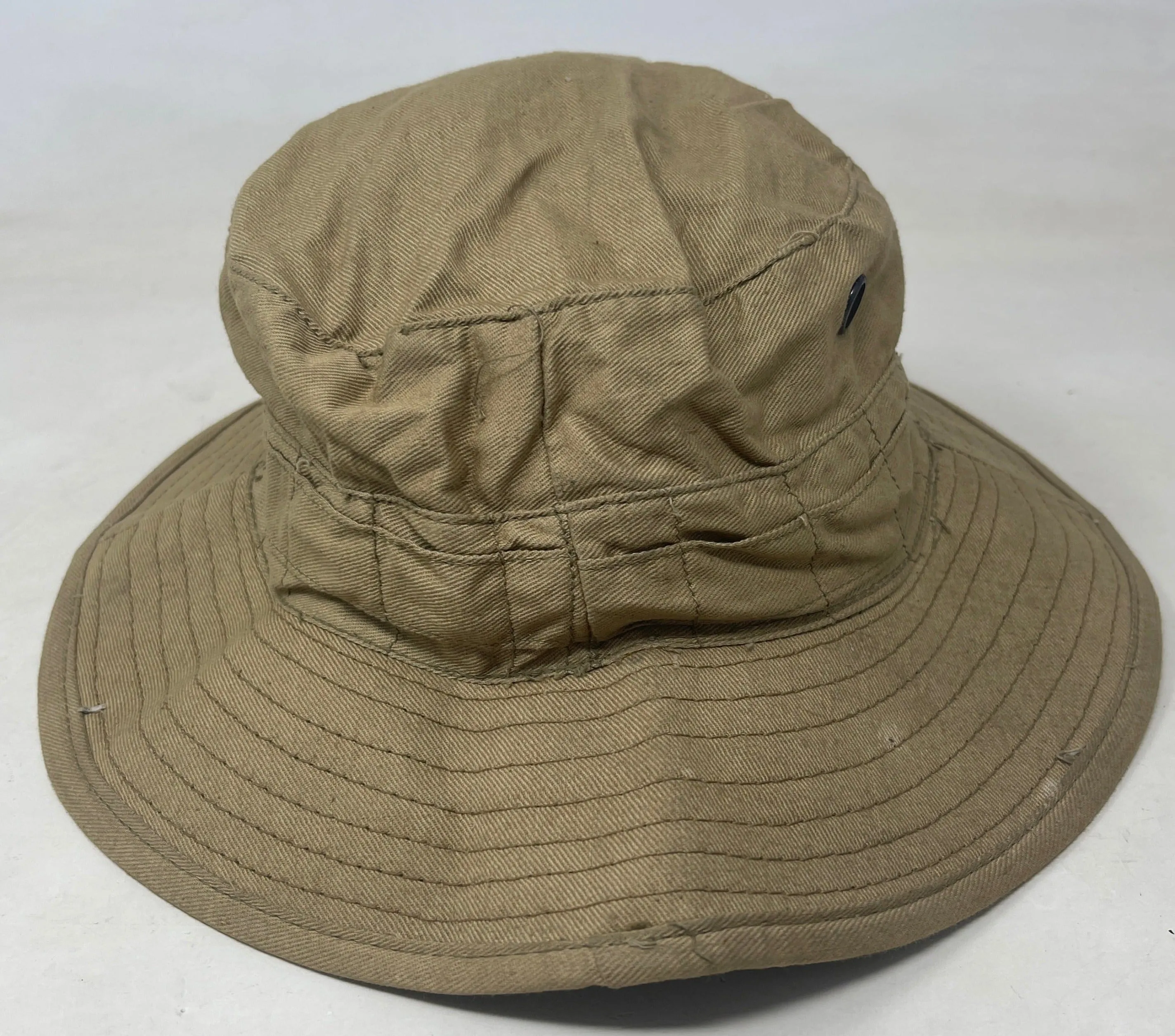 British Khaki 1950's Jungle Hat