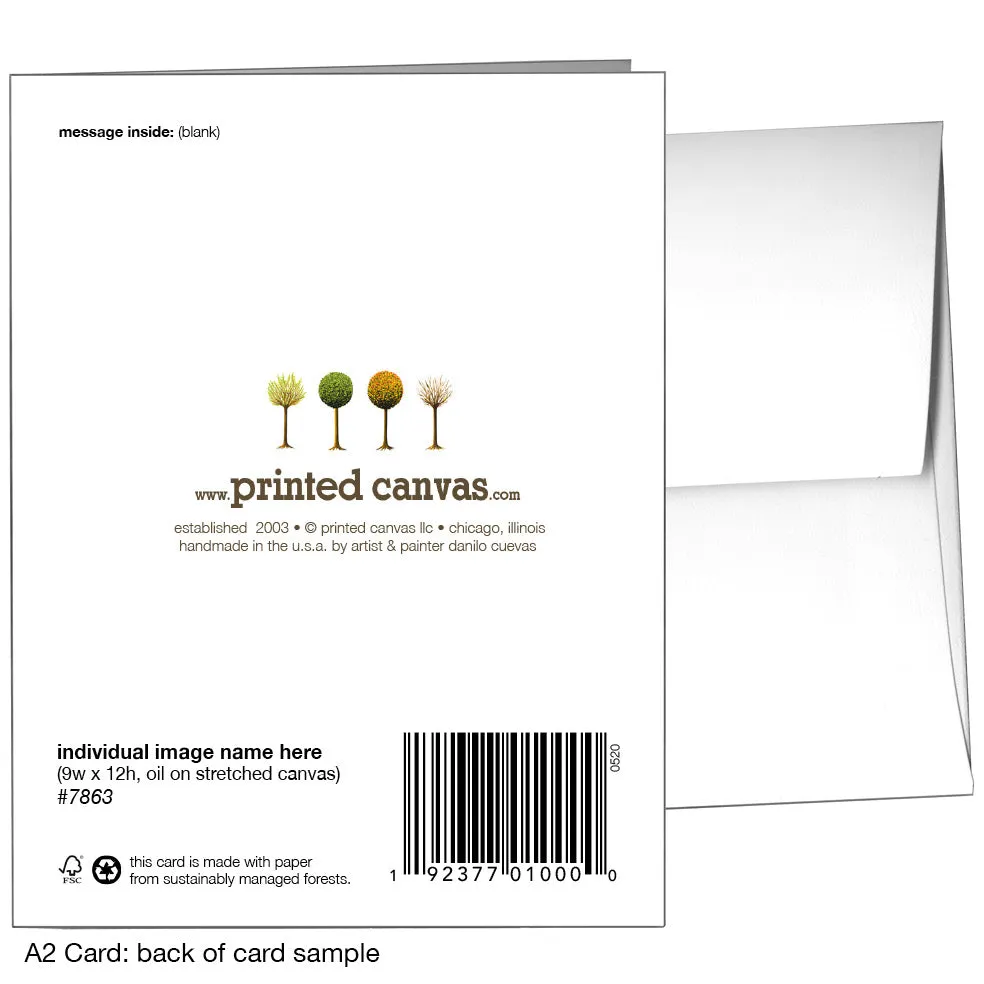 Carrot, Greeting Card (8478)