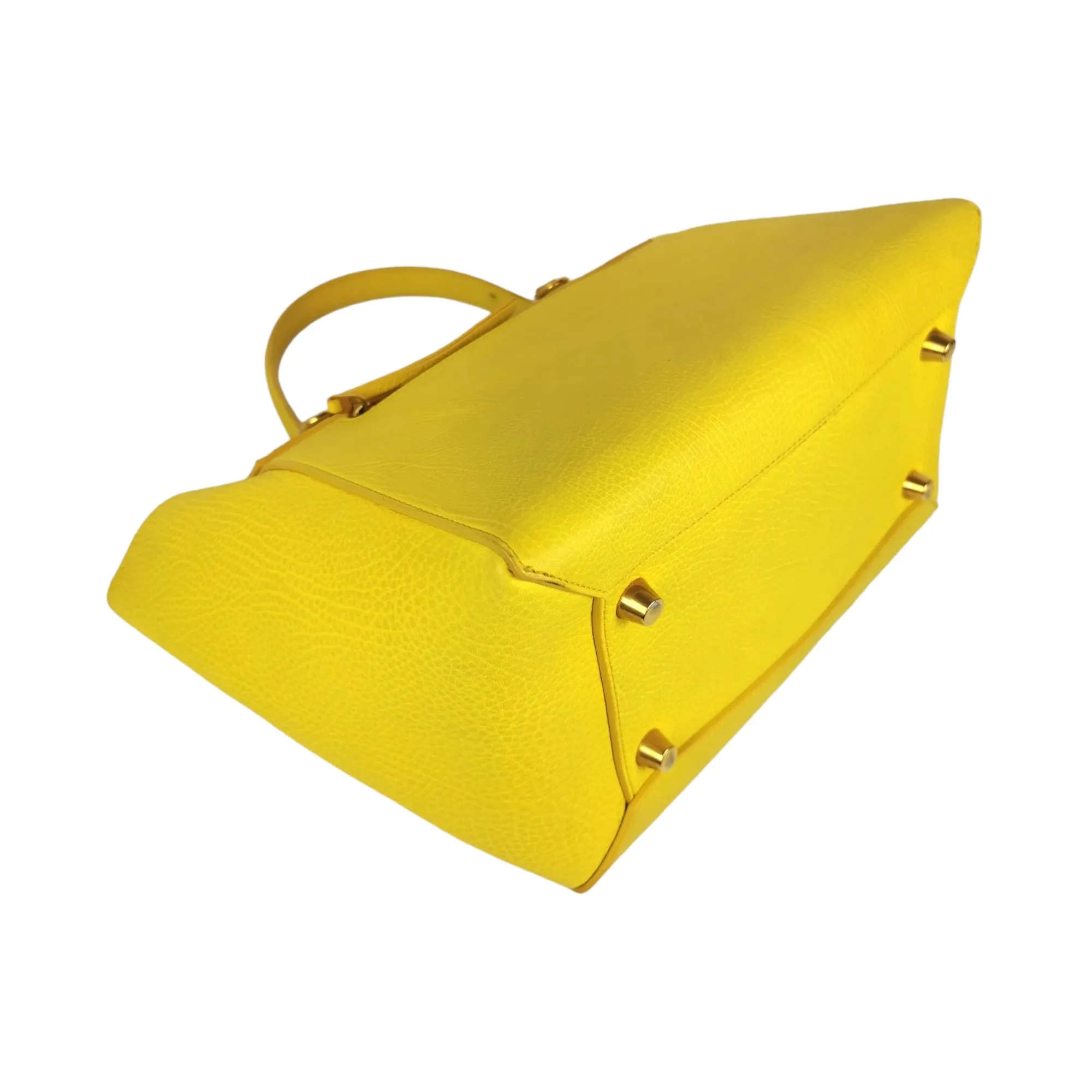 Celine Belt Bag Mini Yellow Calfskin