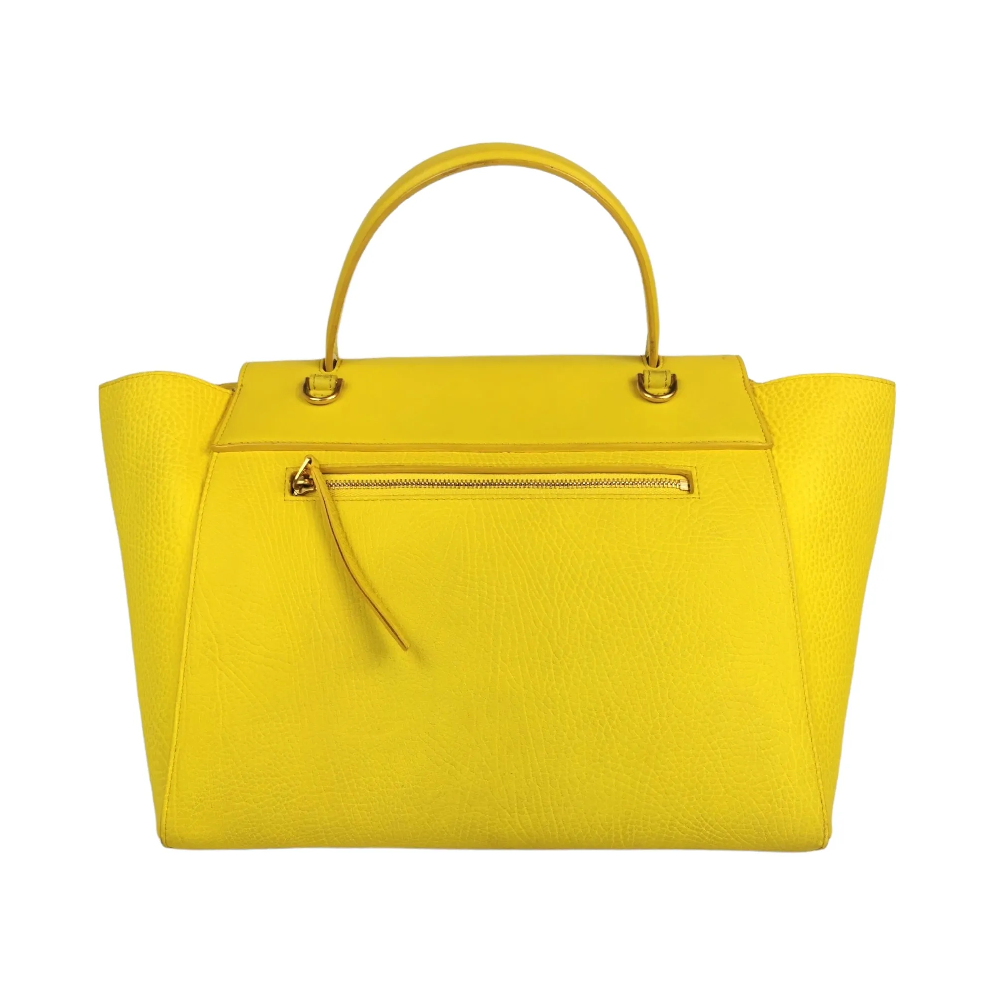 Celine Belt Bag Mini Yellow Calfskin