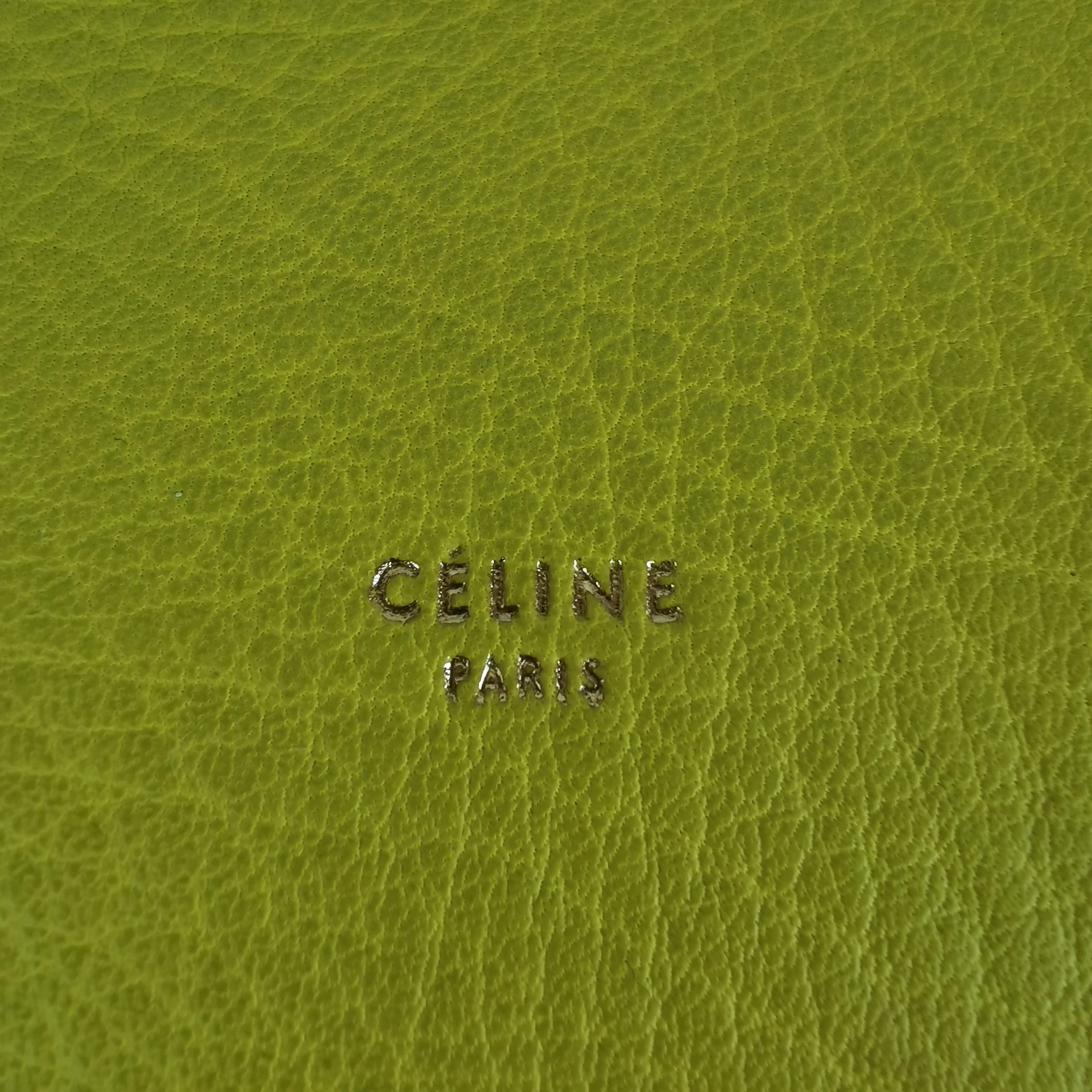 Celine Belt Bag Mini Yellow Calfskin