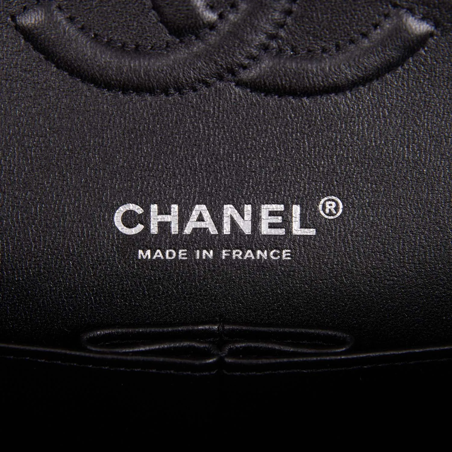 Chanel Medium Classic Double Flap Bag SO Black Lambskin Quilted Black Hardware