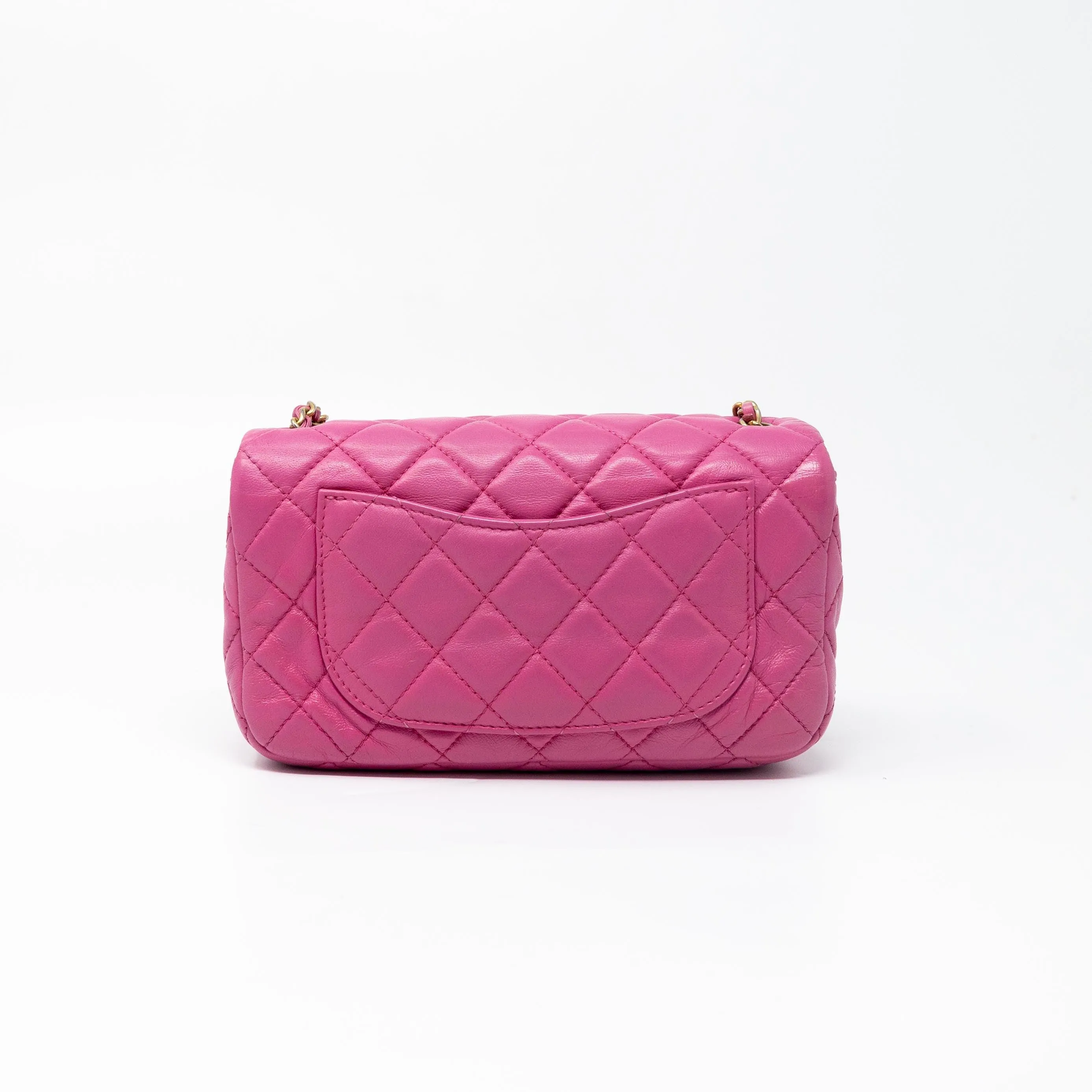 Chanel Pink Mini Pearl Crush Flap