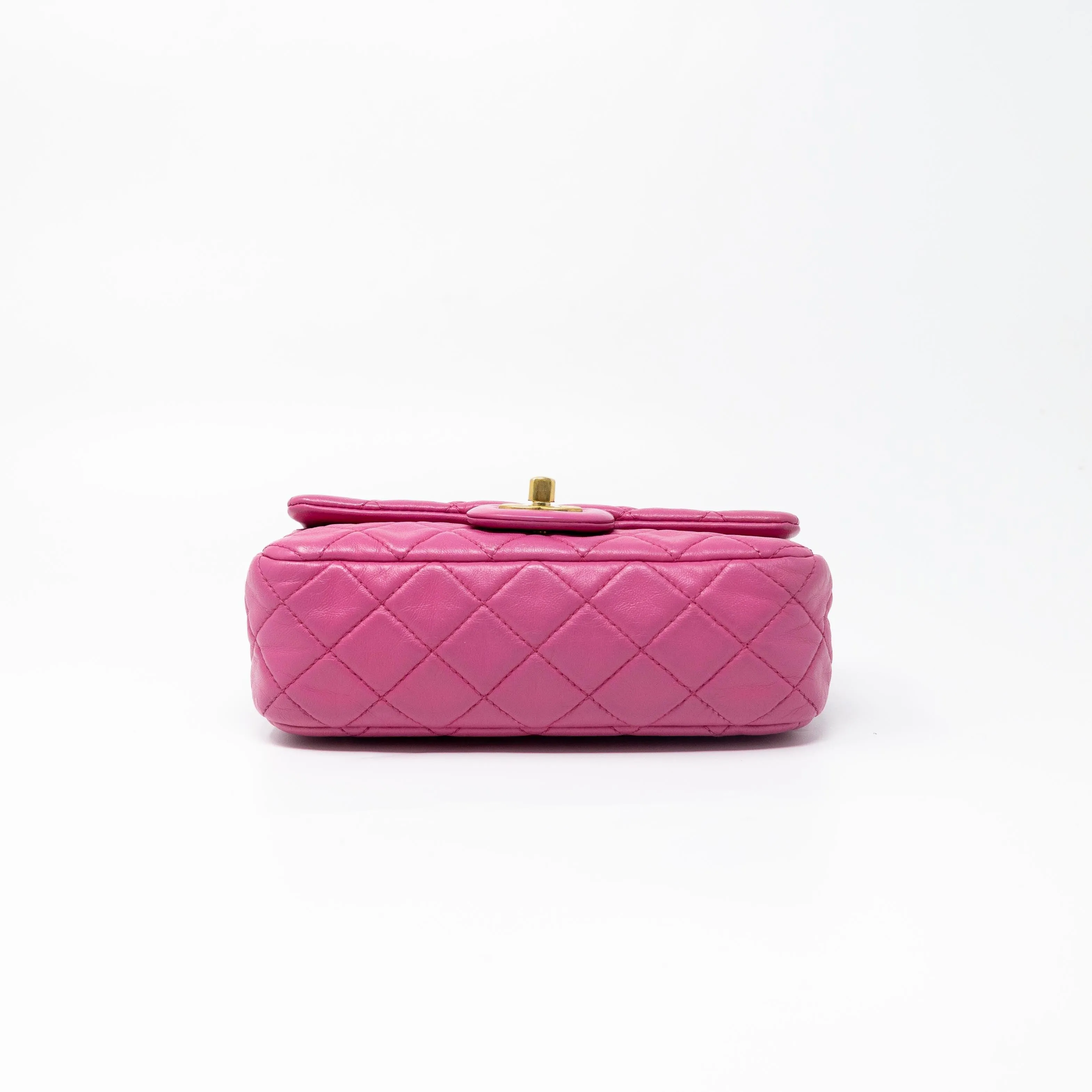 Chanel Pink Mini Pearl Crush Flap