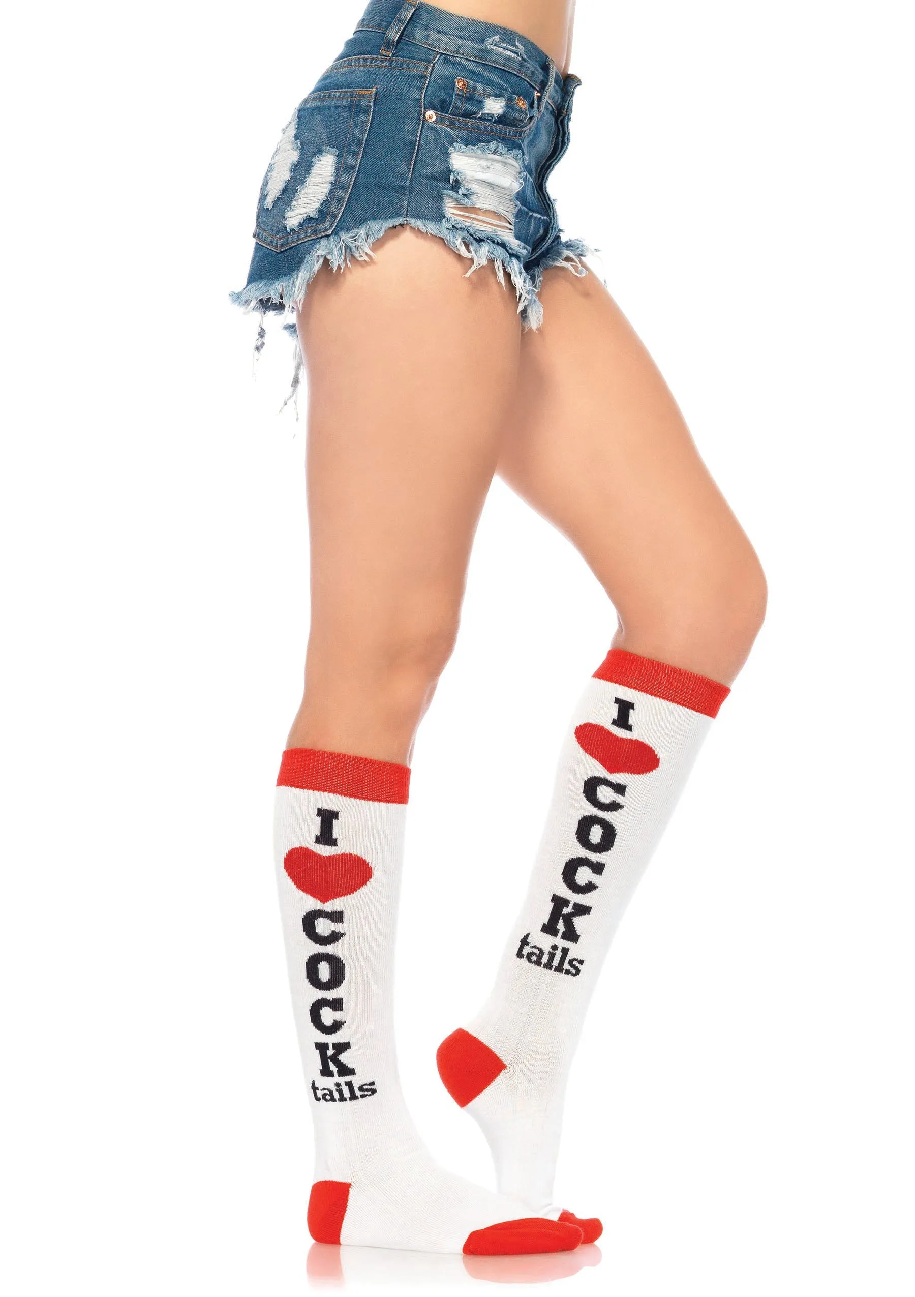 Cocktails Knee High Socks