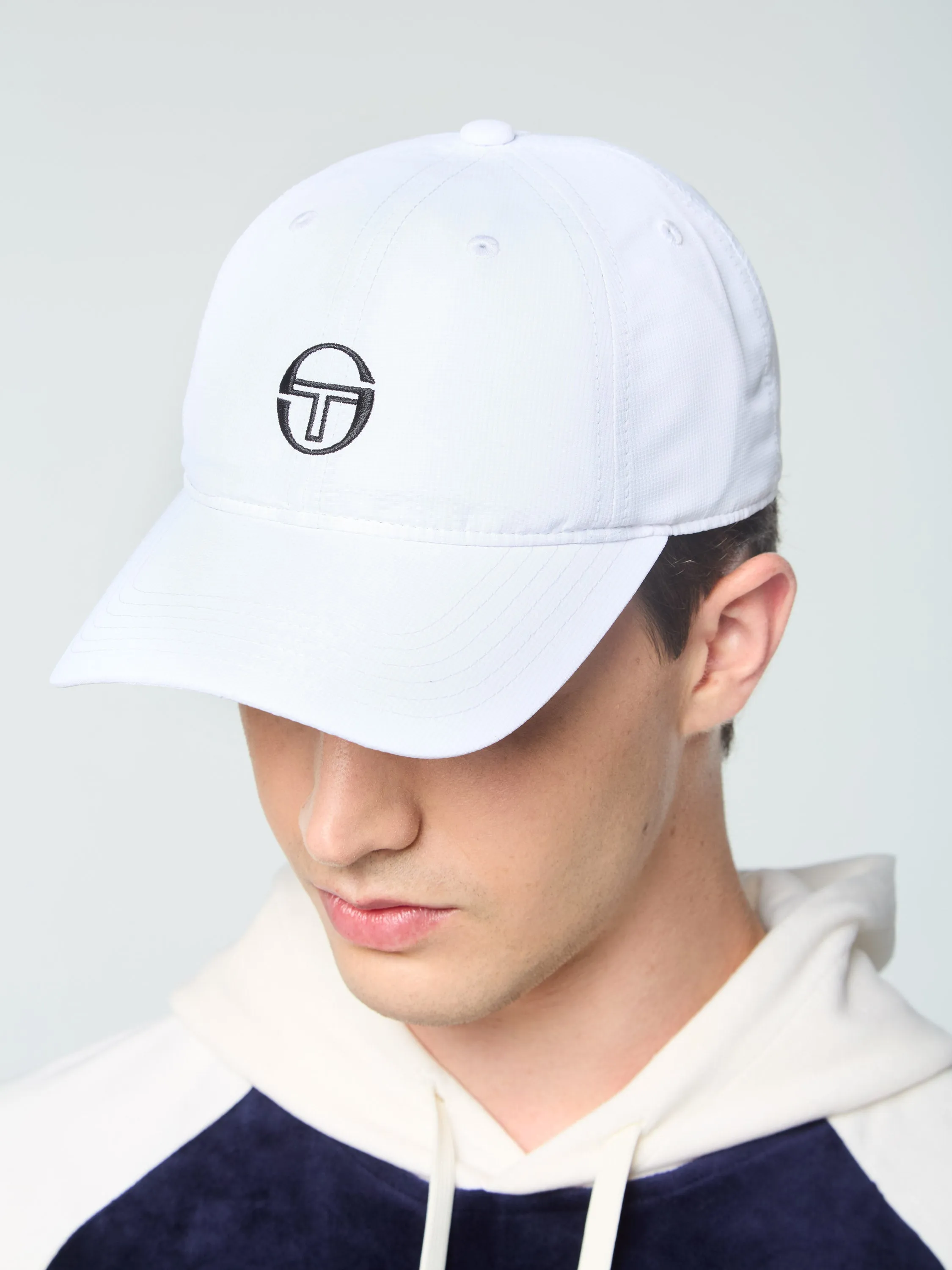 Court Hat- Brilliant White