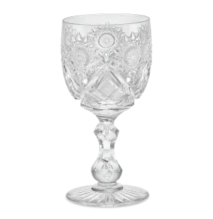 Cut Glass Goblet in the Middlesex Pattern