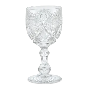 Cut Glass Goblet in the Middlesex Pattern