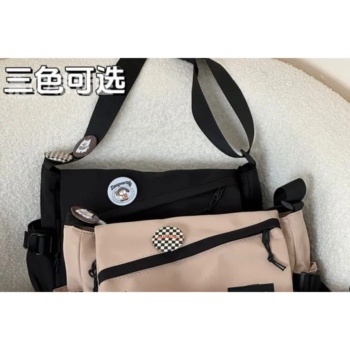 Flap Buckle Messenger Bag