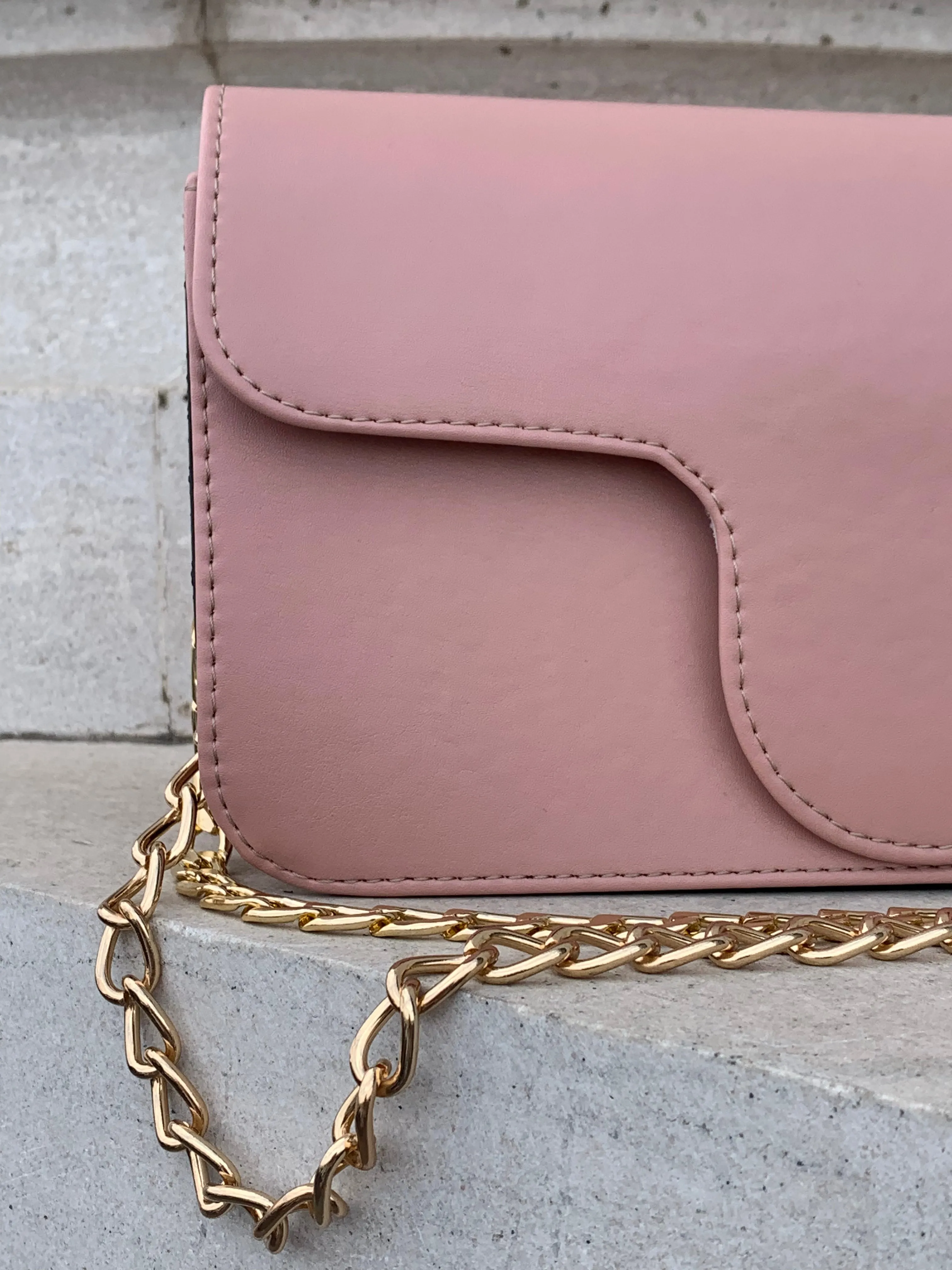 Flap cross-body bag