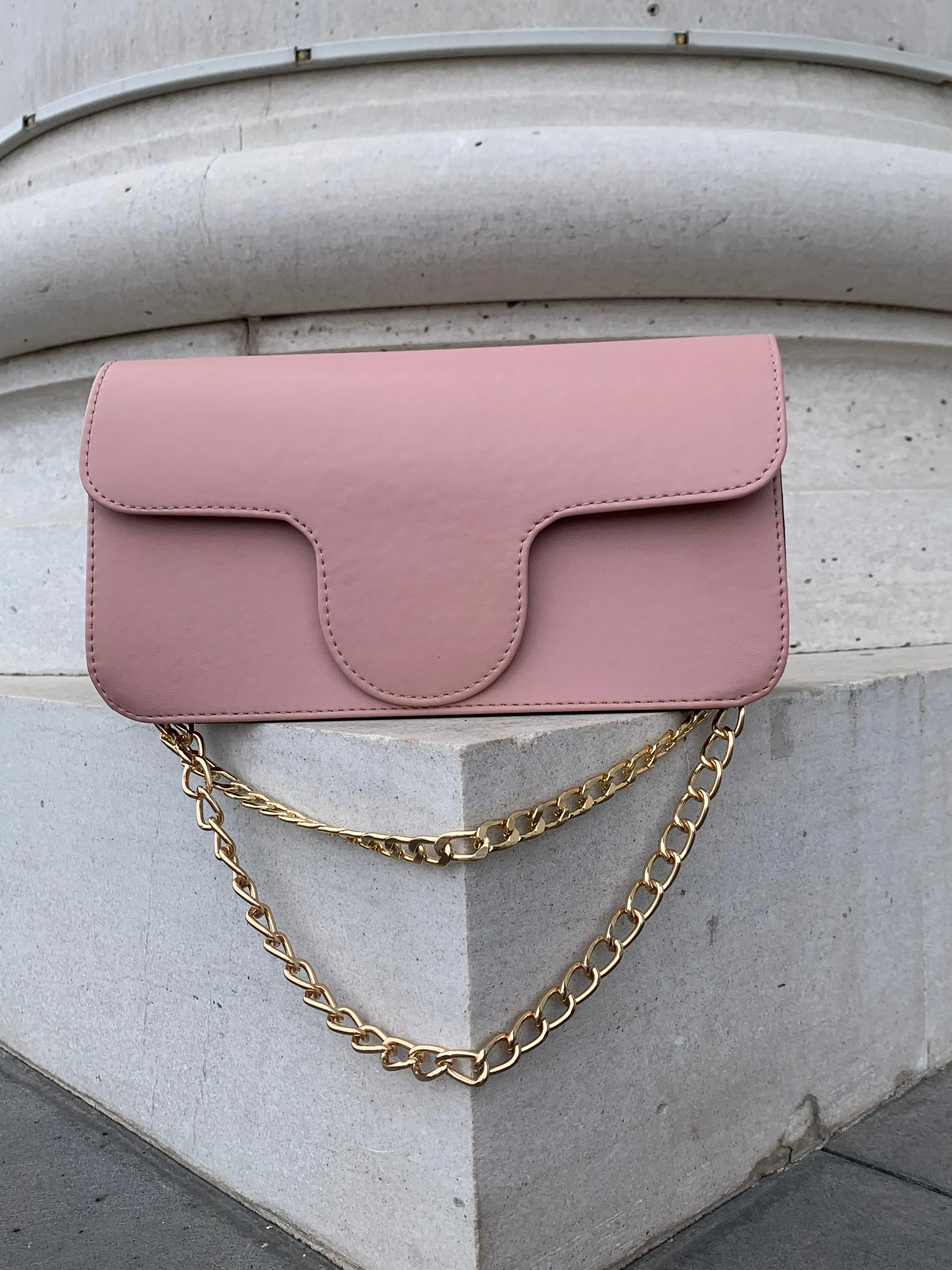 Flap cross-body bag