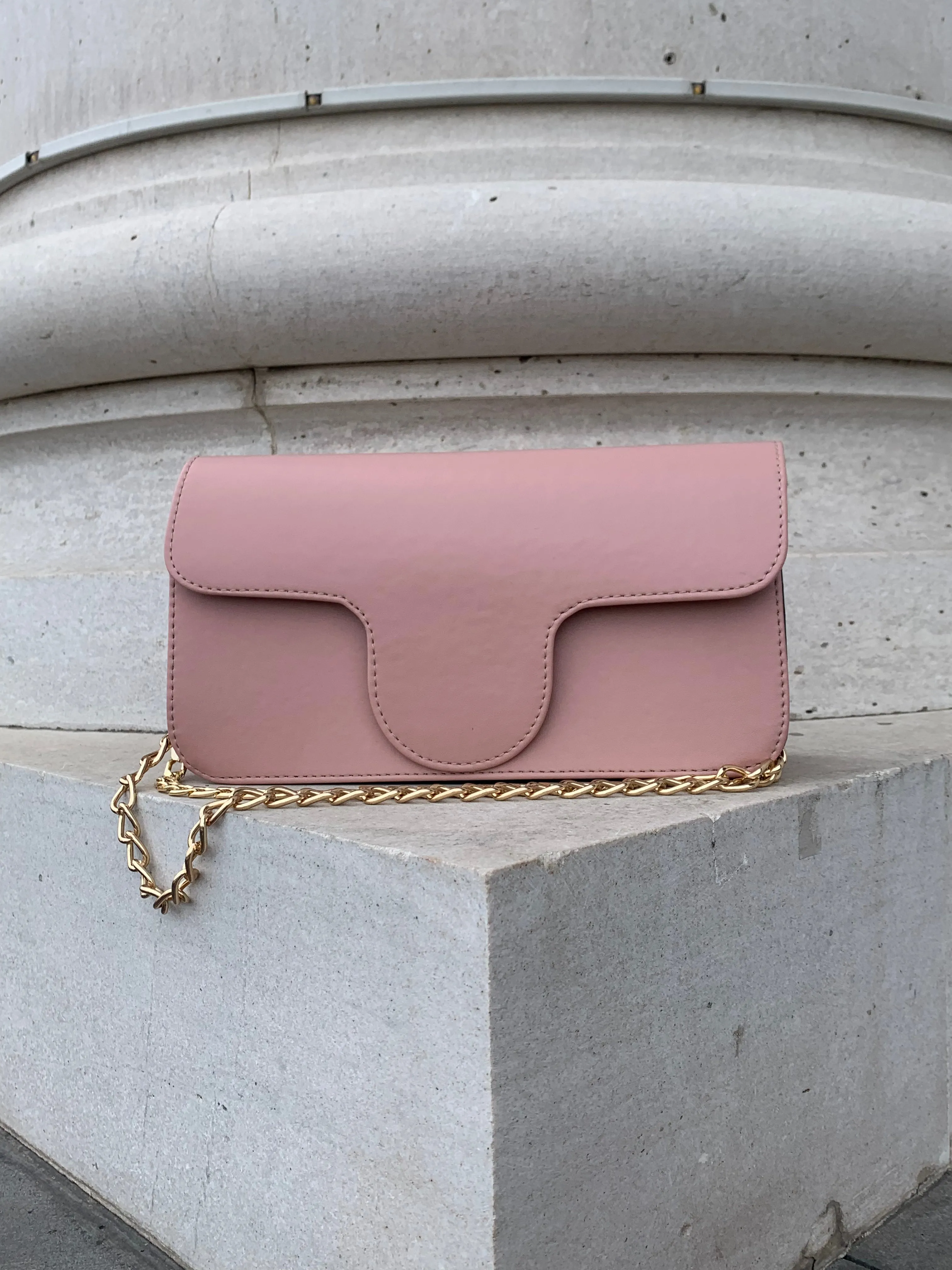 Flap cross-body bag