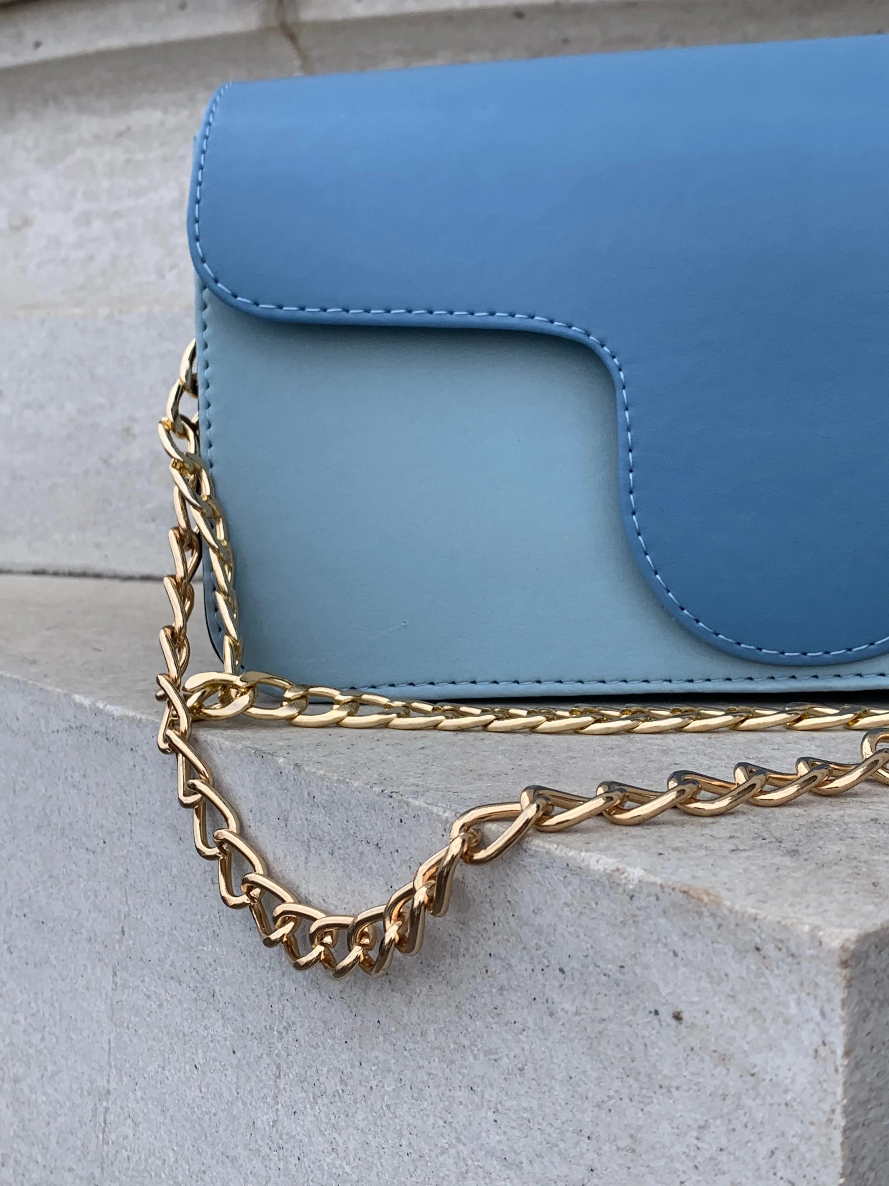 Flap cross-body bag