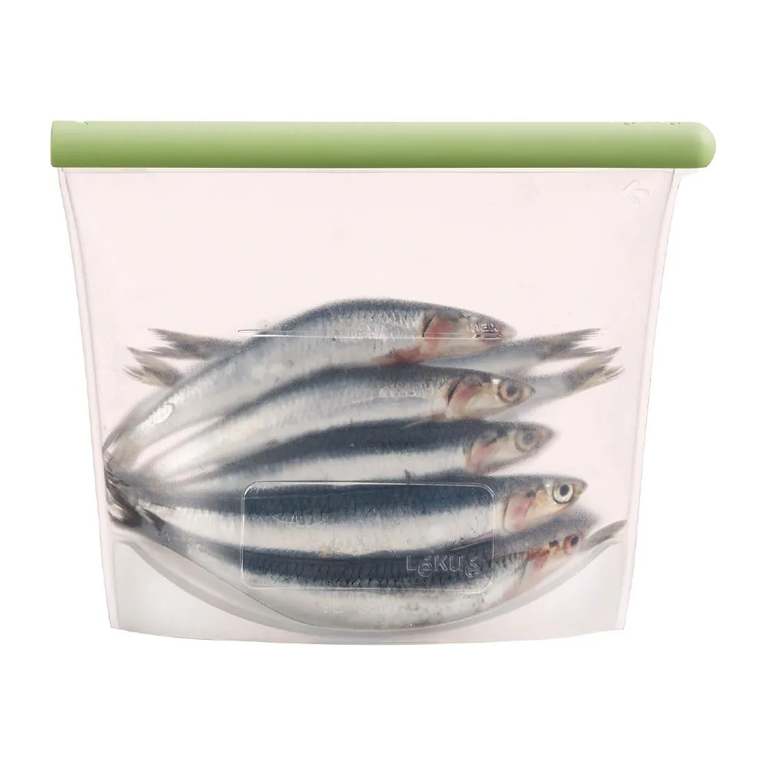 FS289 Lekue Reusable Silicone Food Storage Bag 1 Ltr