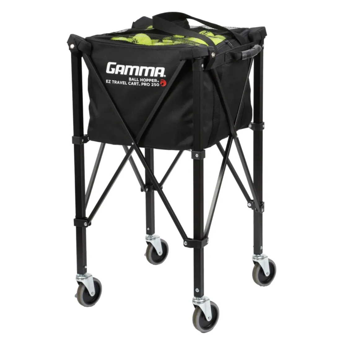 Gamma Ball Hopper EZ 250 Ball Travel Cart Pro