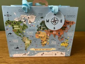 Gift Bag - Medium: Around the World