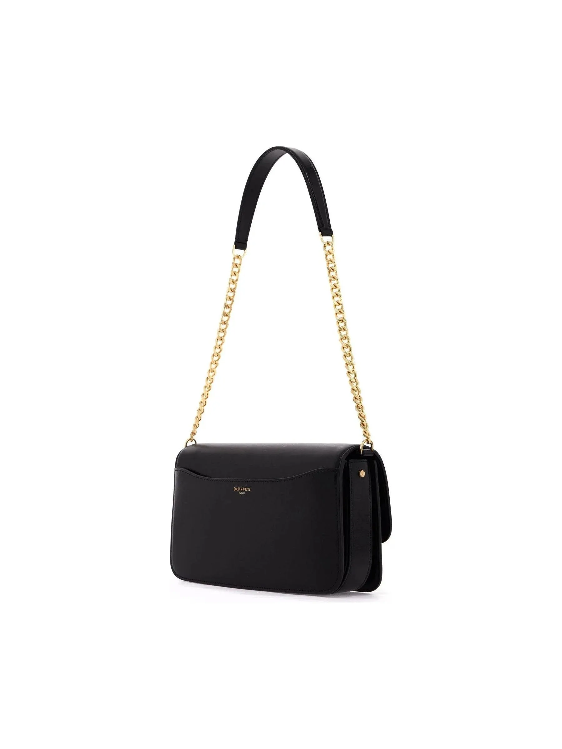 Gioia Flap Leather Shoulder Bag