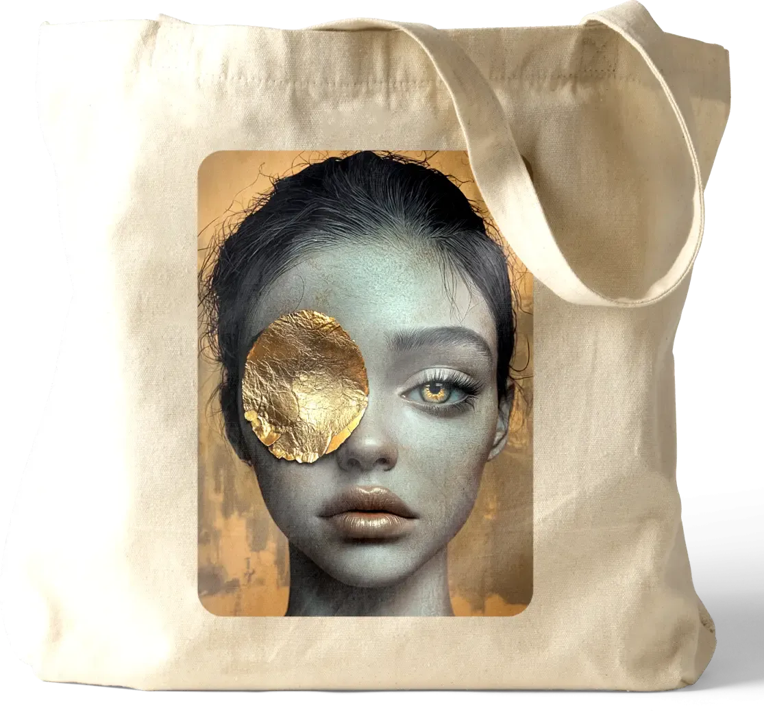 Golden Gaze Tote