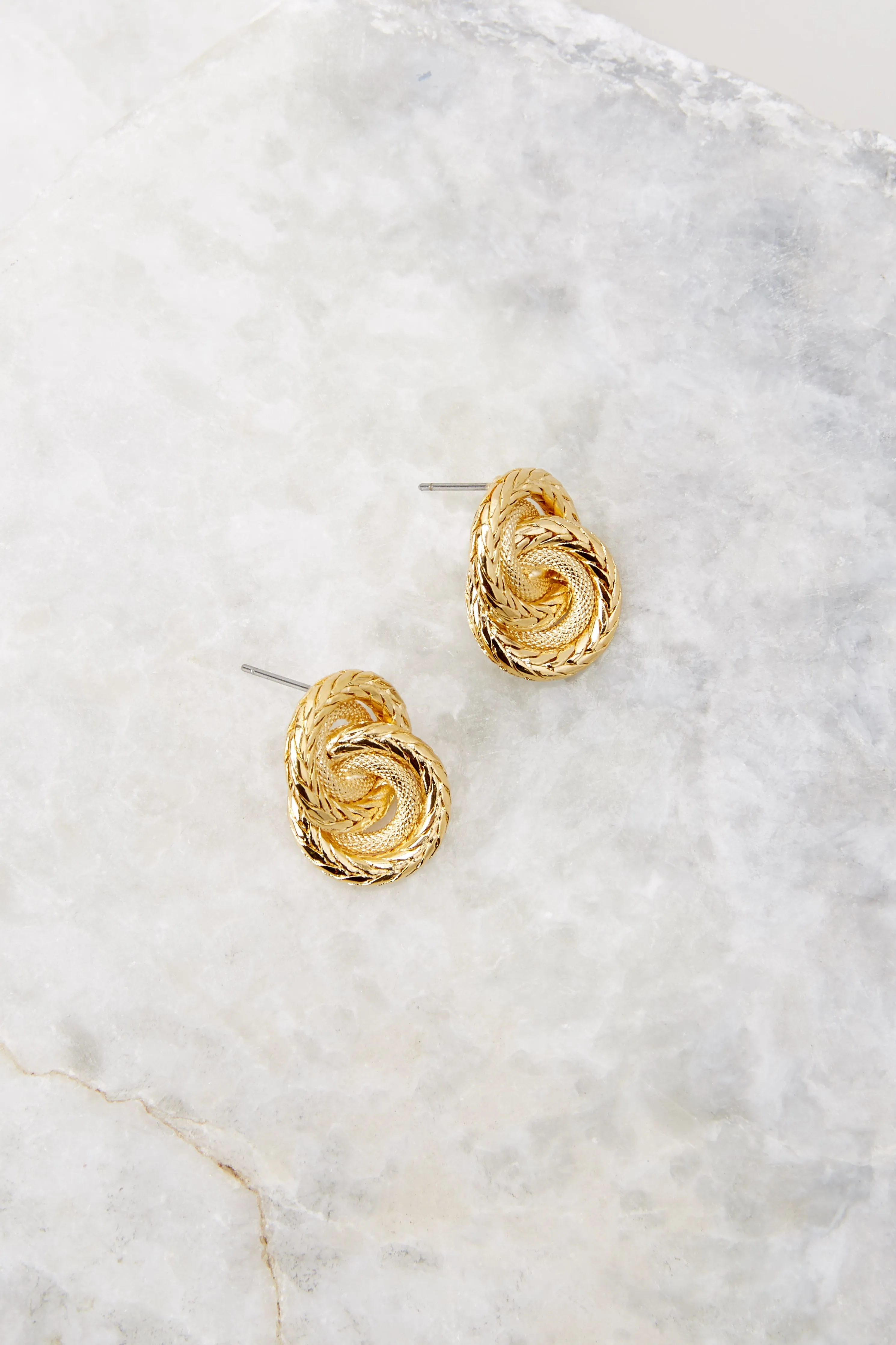 Gorgeous By Design Gold Earrings