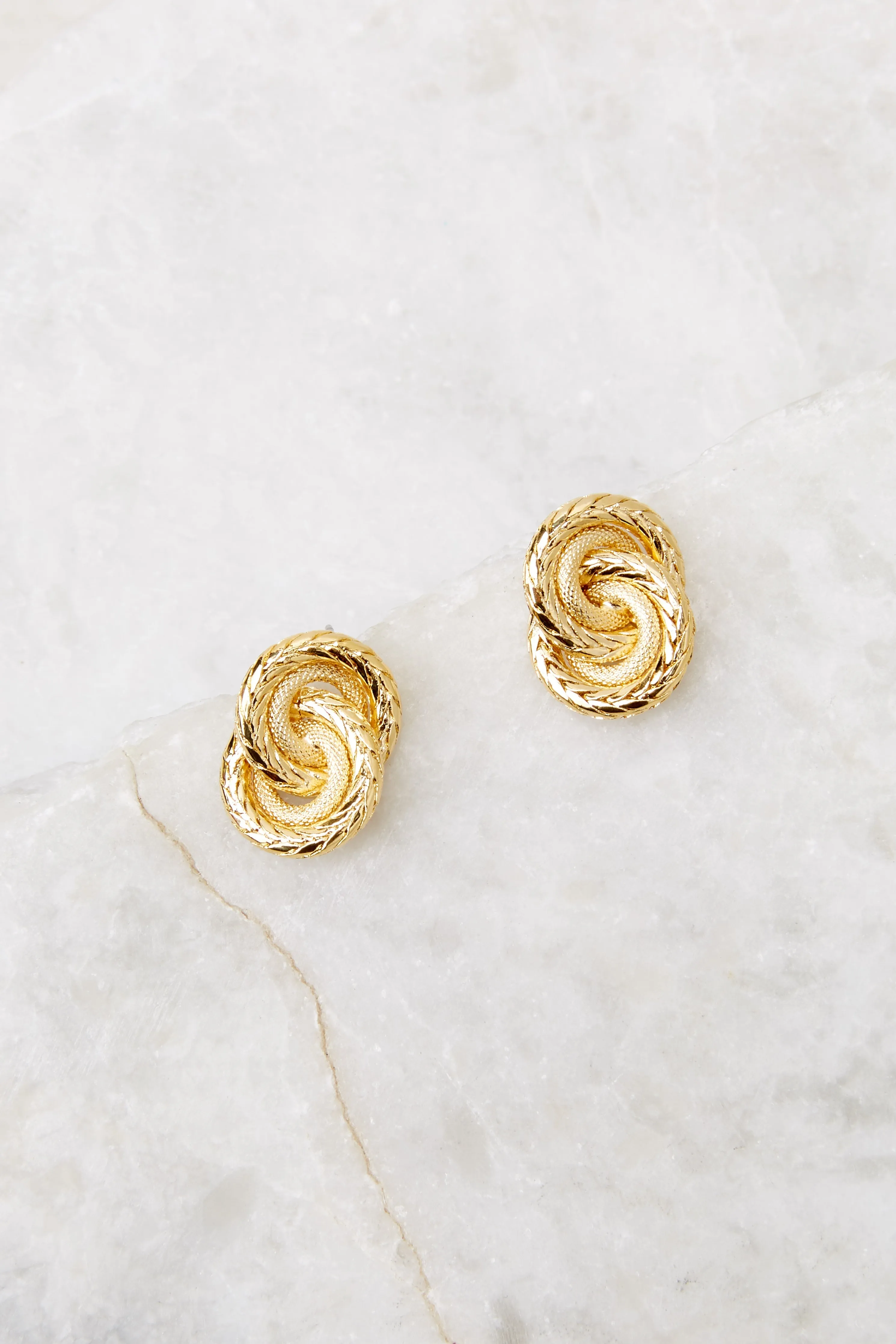 Gorgeous By Design Gold Earrings