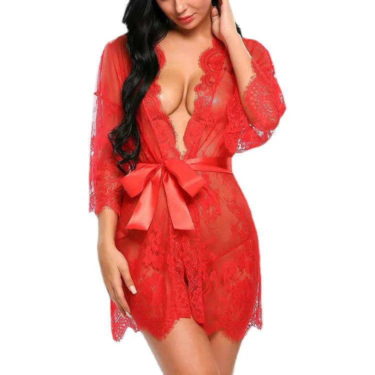 Gorgeous Lace Plus Size Nightwear