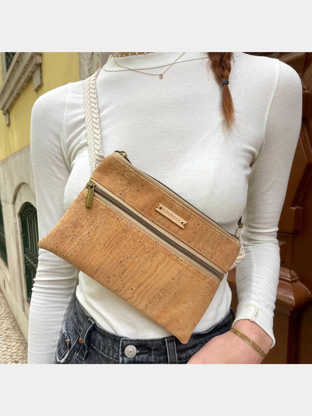 GUARDIAN belt bag | NATURAL