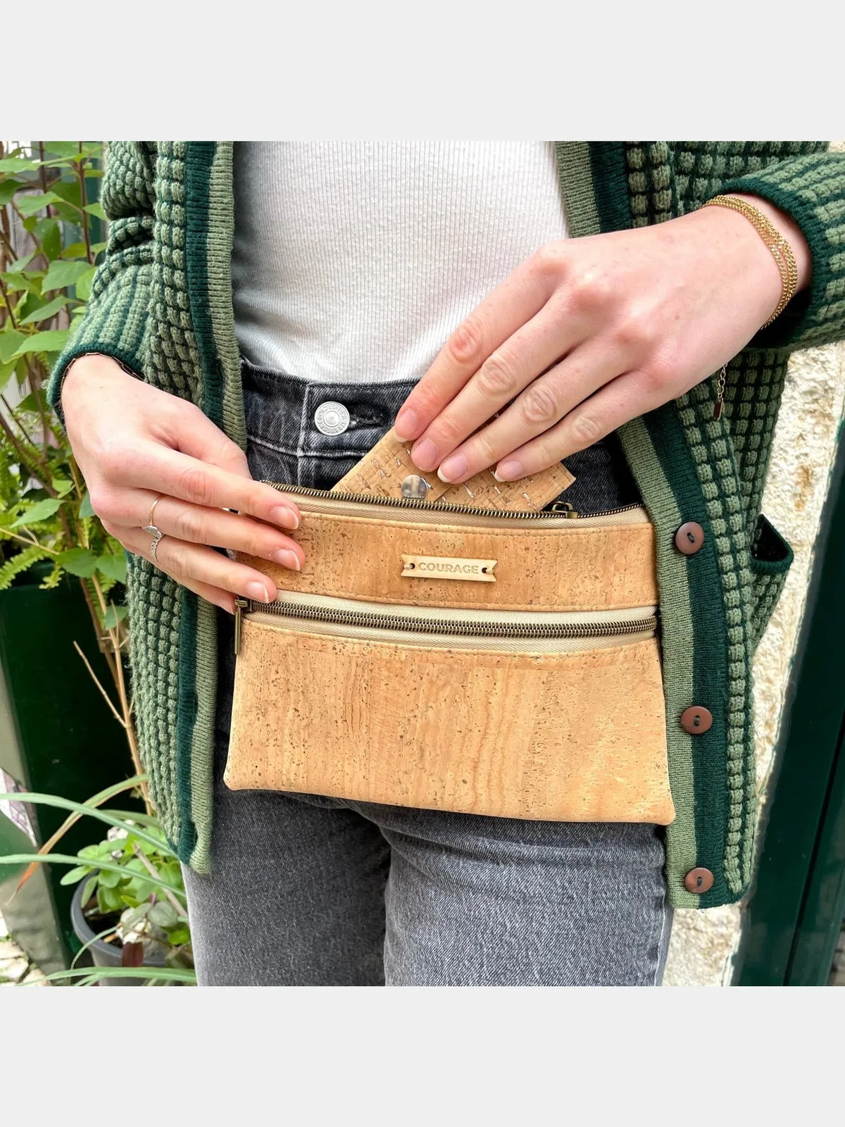 GUARDIAN belt bag | NATURAL