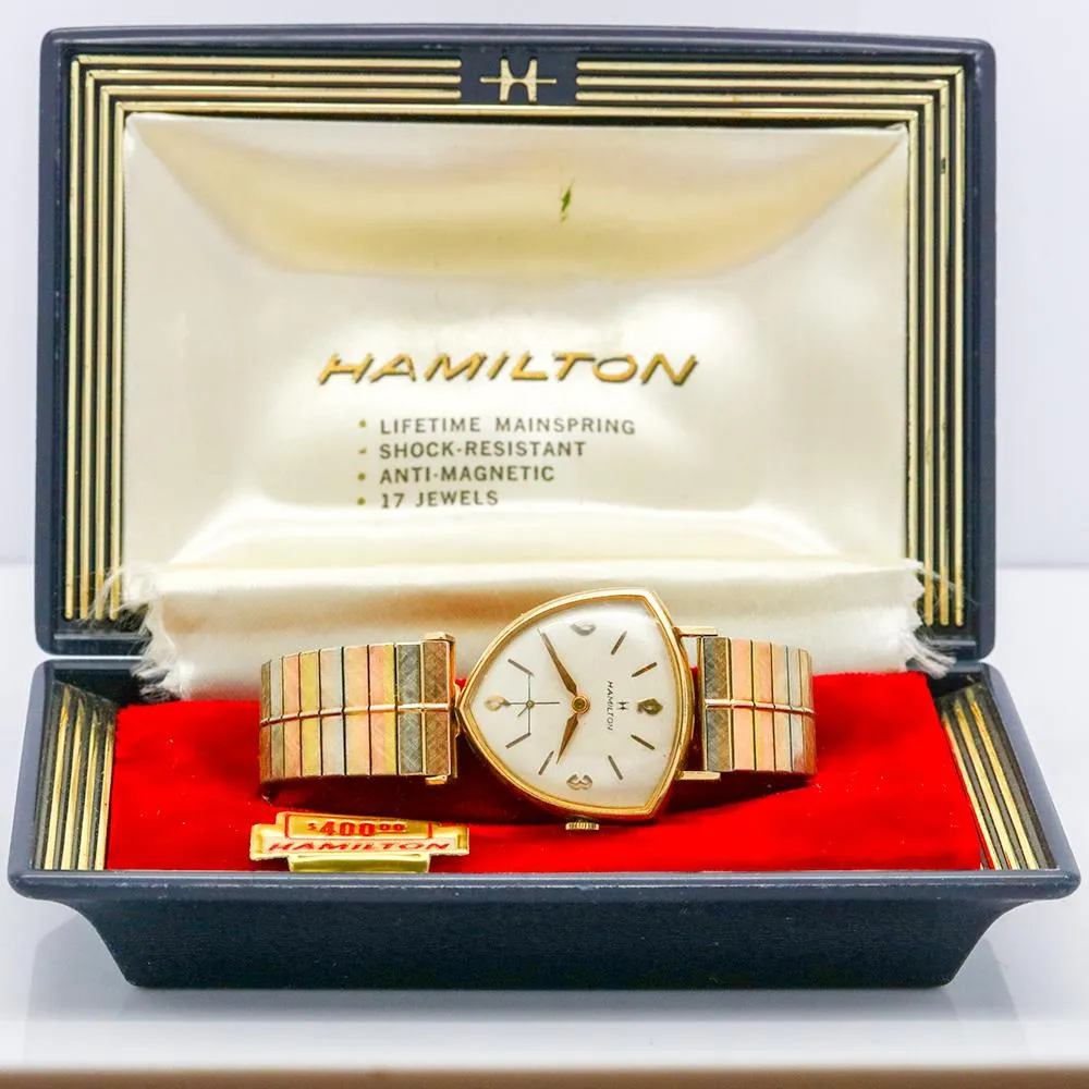 Hamilton Asymmetric Thor II Cal. 686 Wrist Watch - 17 Jewel, Gold Filled, Very Scarce