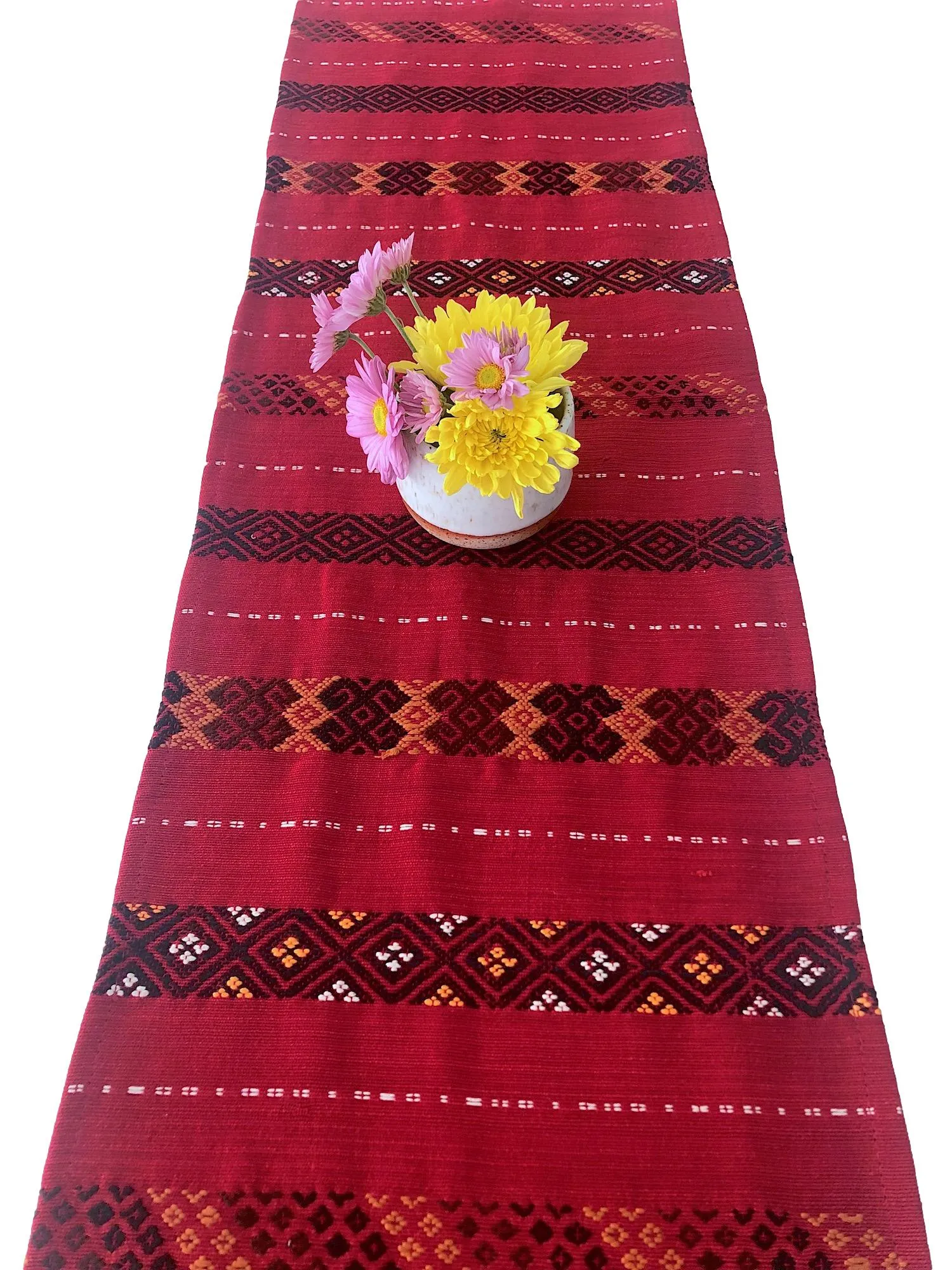 Hand Woven Cotton Table Runner