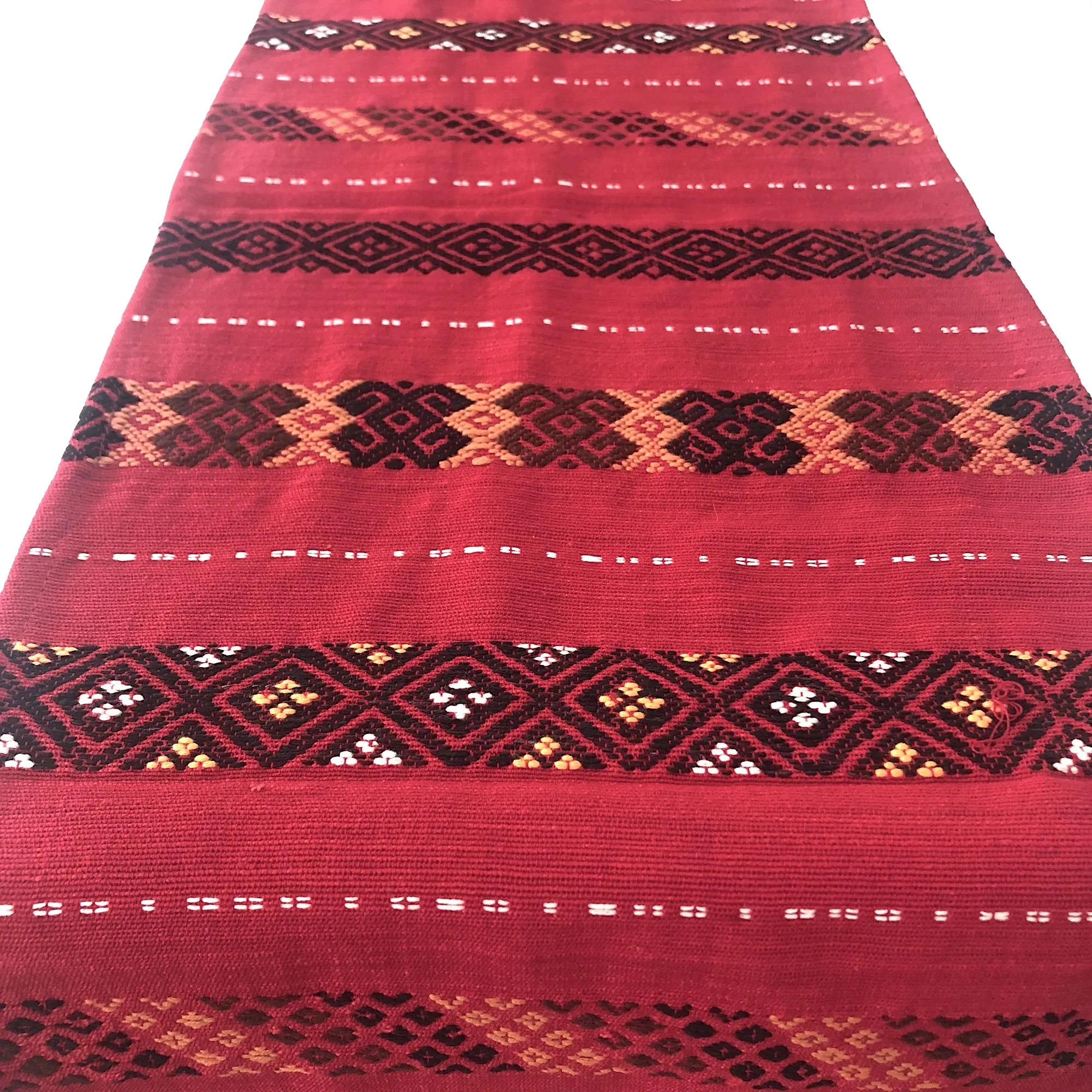 Hand Woven Cotton Table Runner