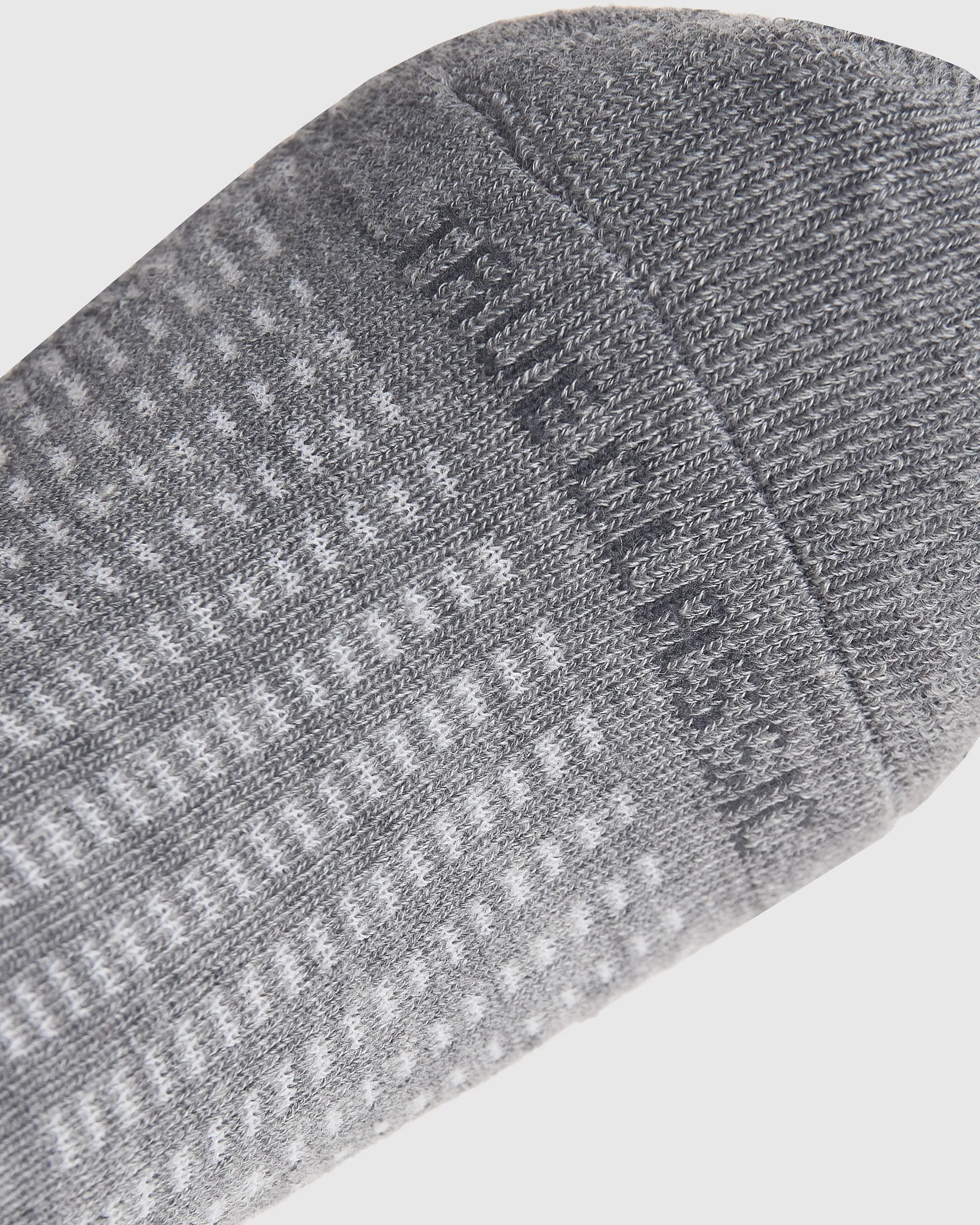 Heather Gray Active Never Show Socks 3-Pack