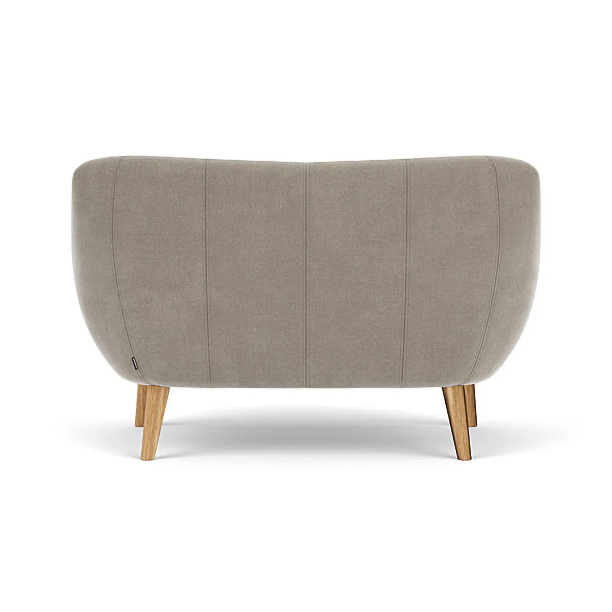 Herman Fabric 2 Seater Sofa